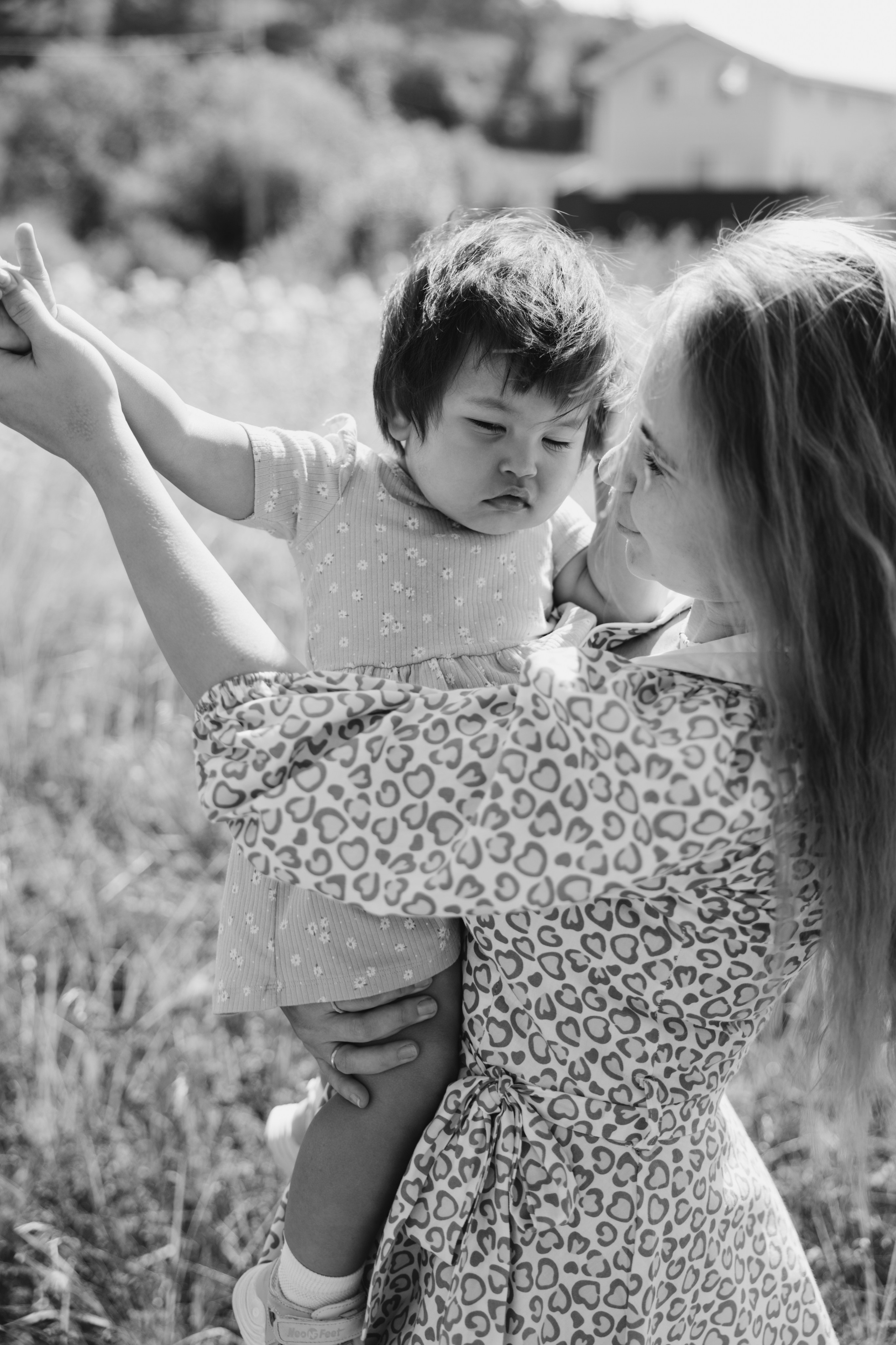 Семейная съёмка в поле. Свадебный, семейный фотограф в Иркутске Светлана Макаричева