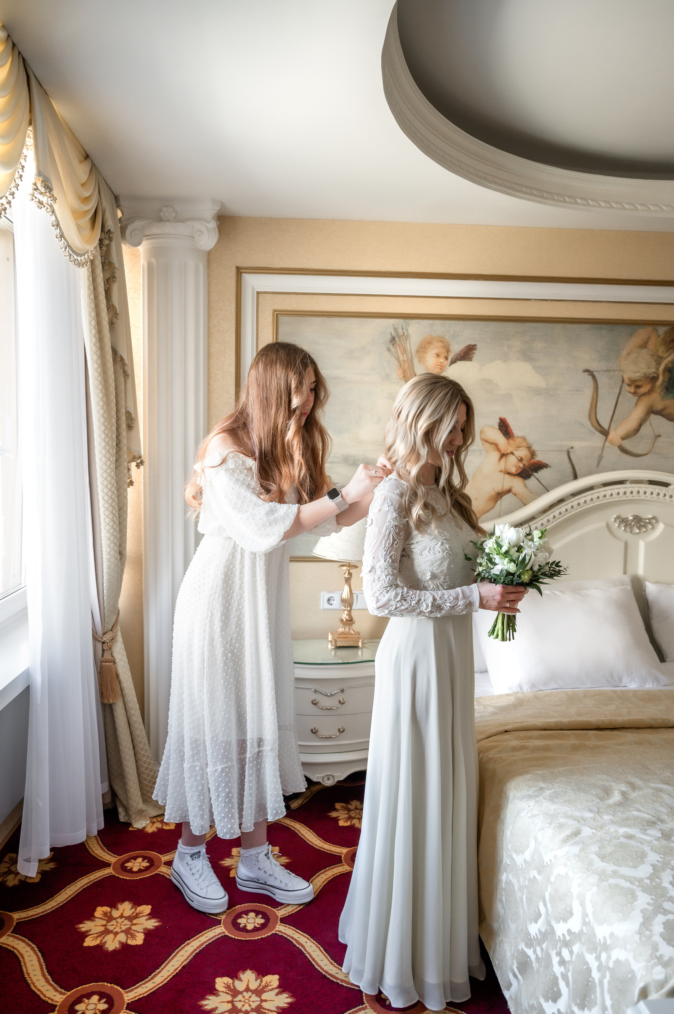 Лучшие отели для свадебного утра в Москве. Свадебный видеограф в Москве Никонова Анна