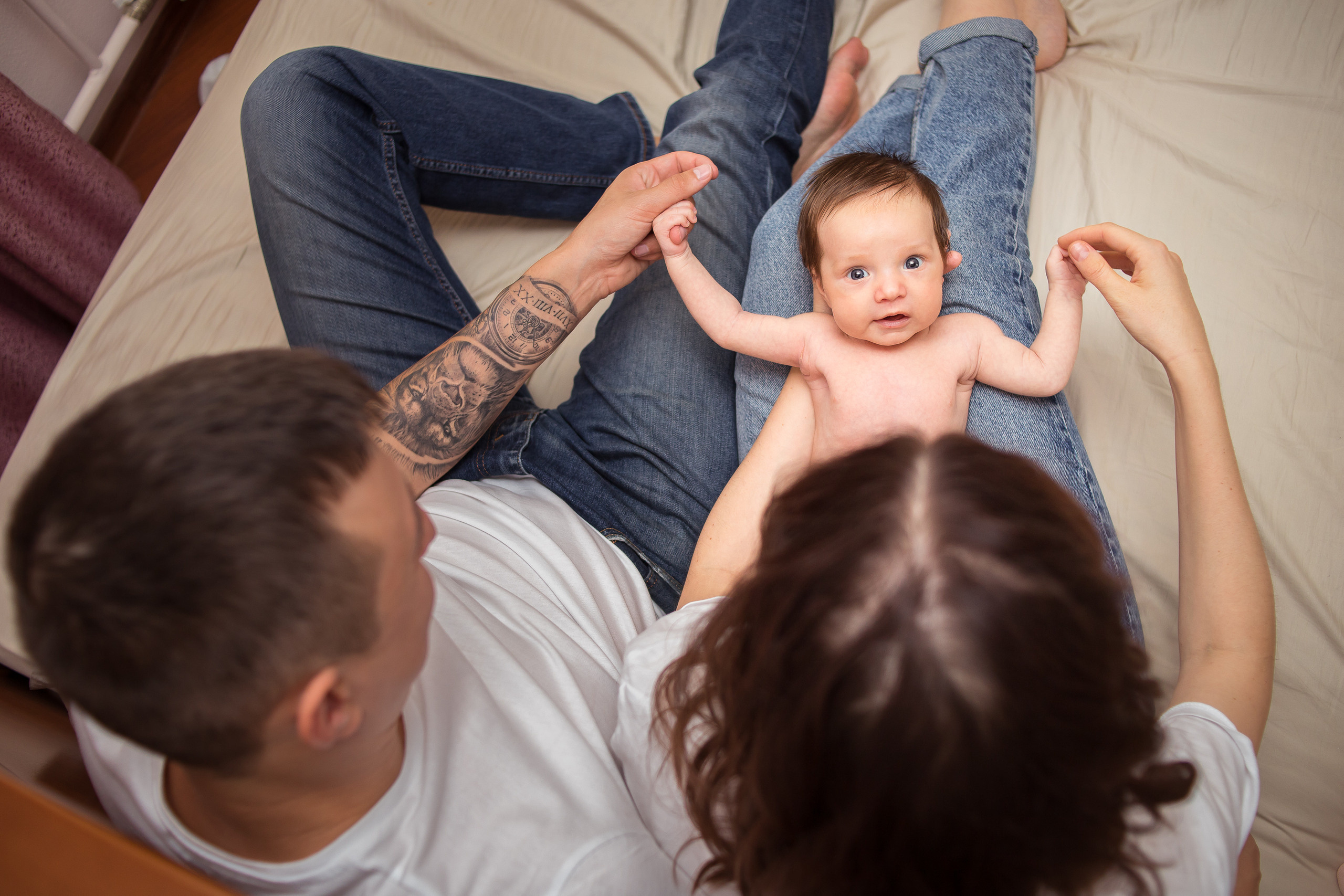 Новорожденные. Семейный и детский фотограф в Москве Тихонова Ксения