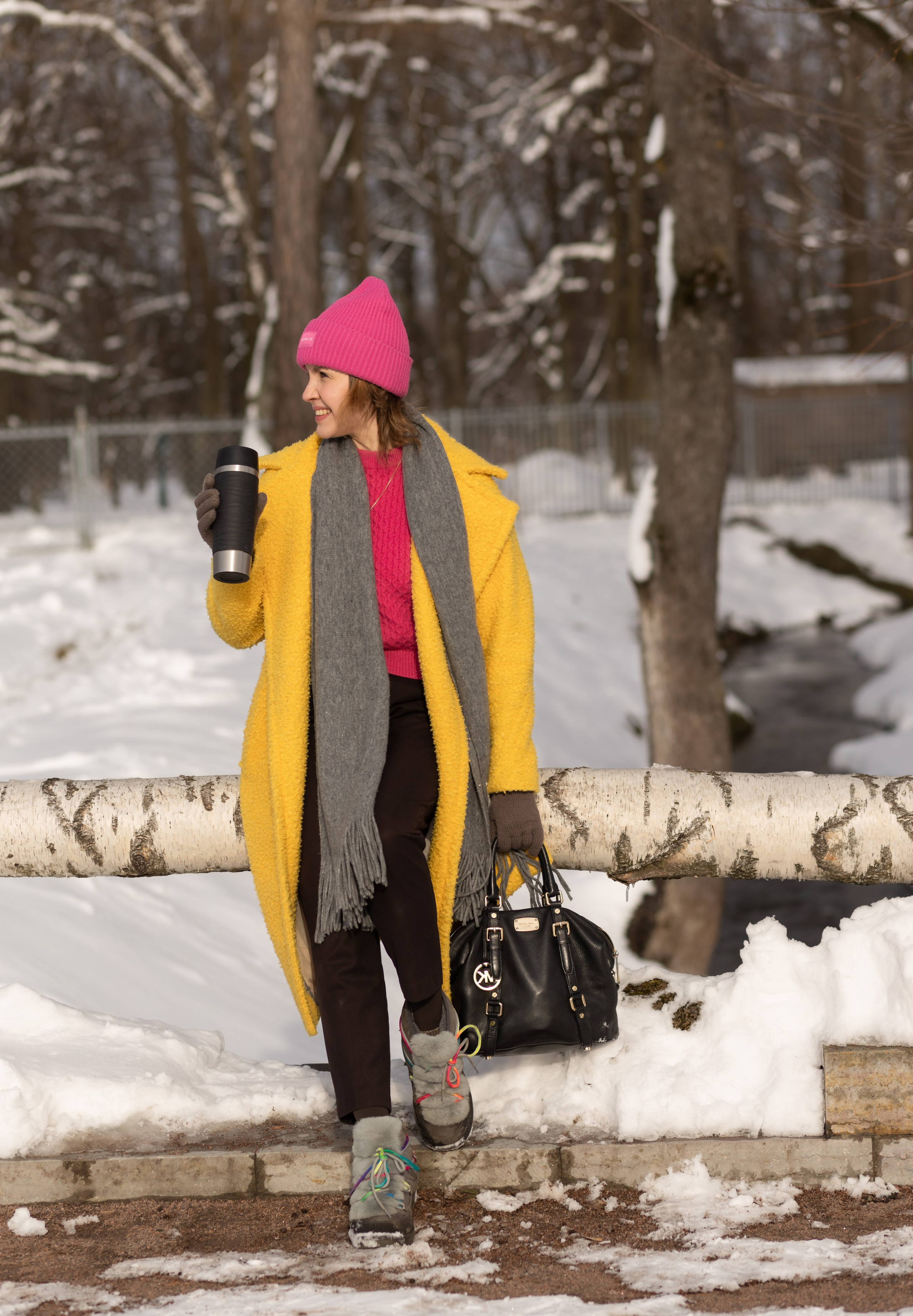 Зимняя индивидуальная фотосессия на улице