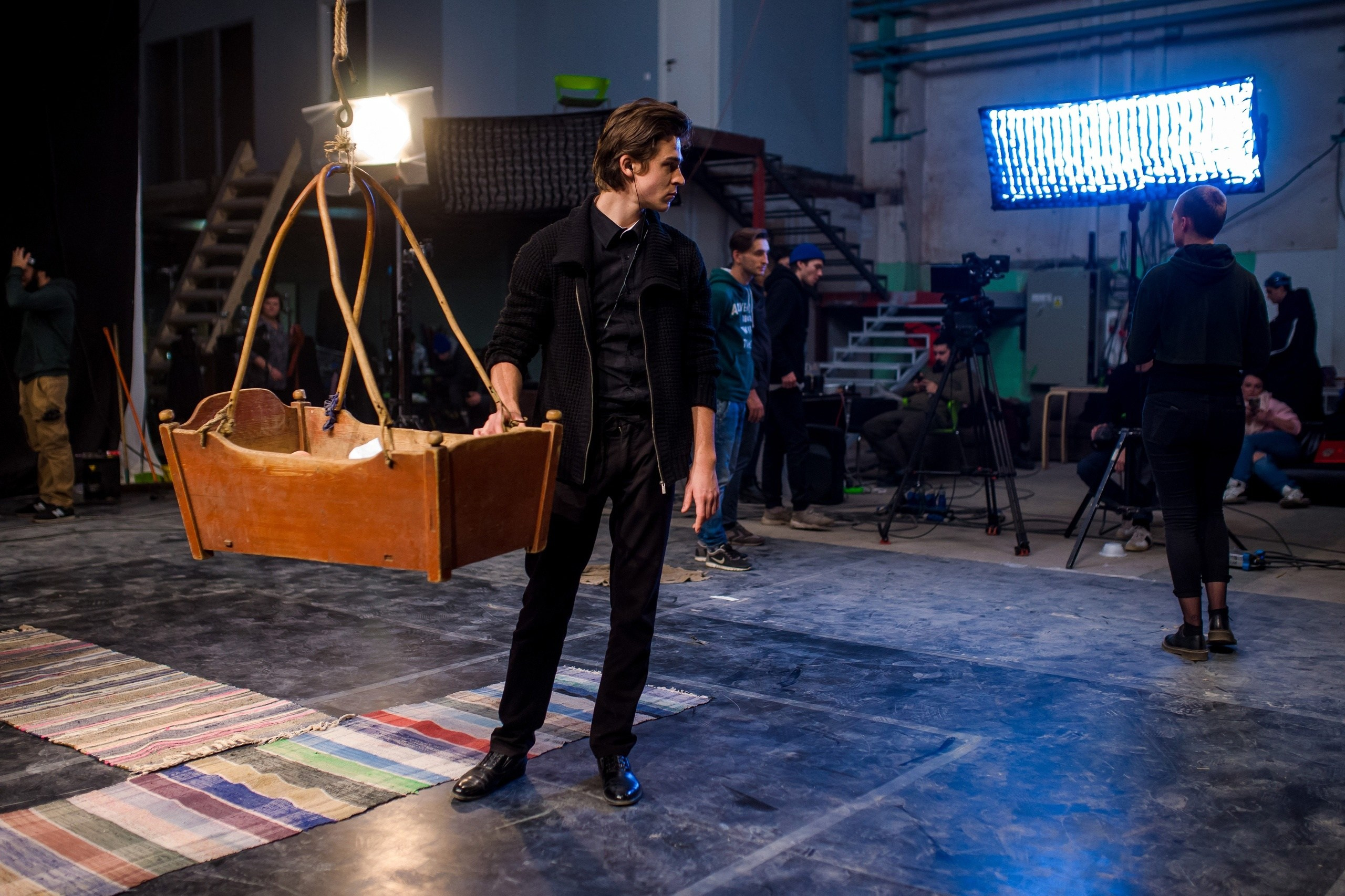 Backstage — Рождественская история. Репортажный фотограф в Москве Измалков Артем