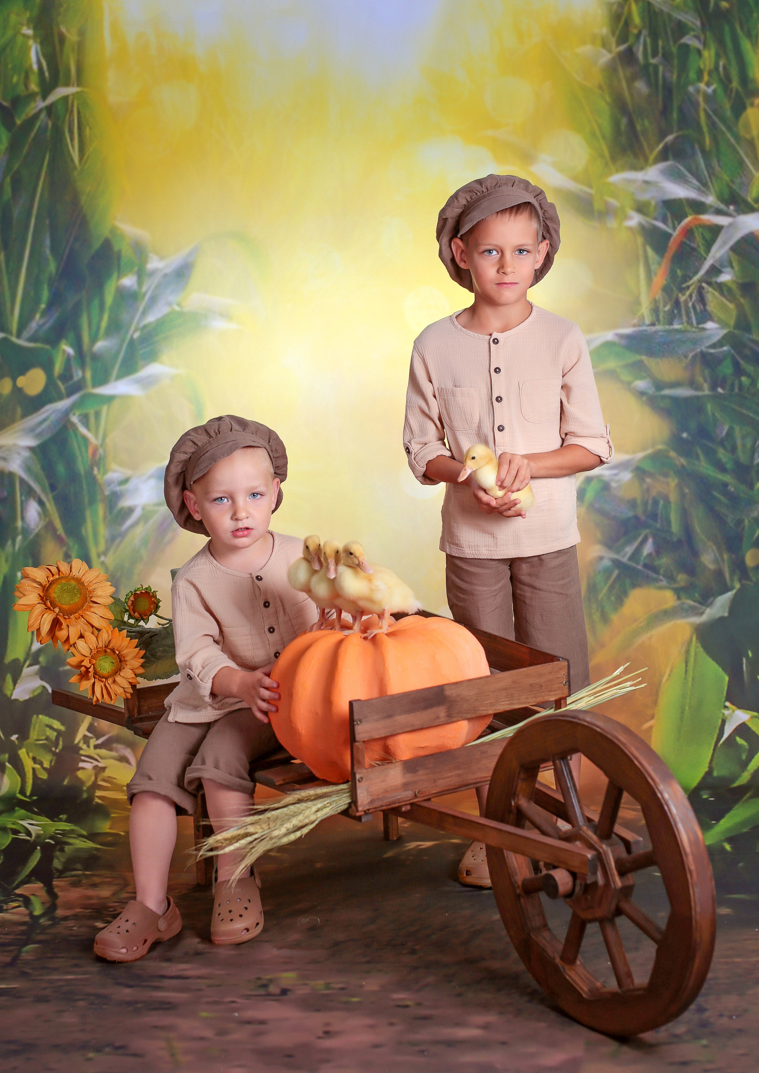 Фотосессия с Утятами 2021 год. Фотограф в детский сад Елена Колчева Новокузнецк