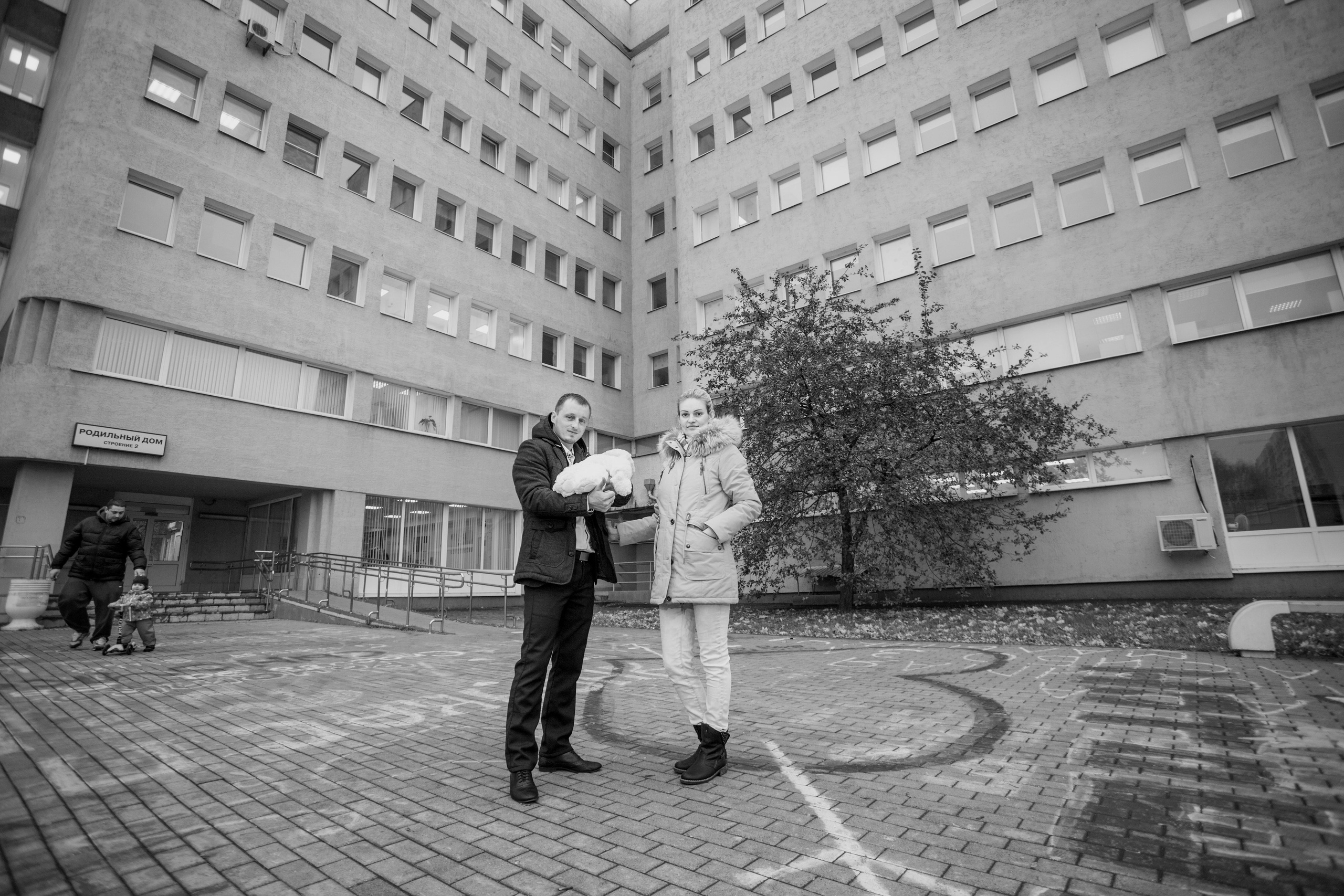 Выписка из роддома. Фотограф Михаил Коган — Москва 89267284460