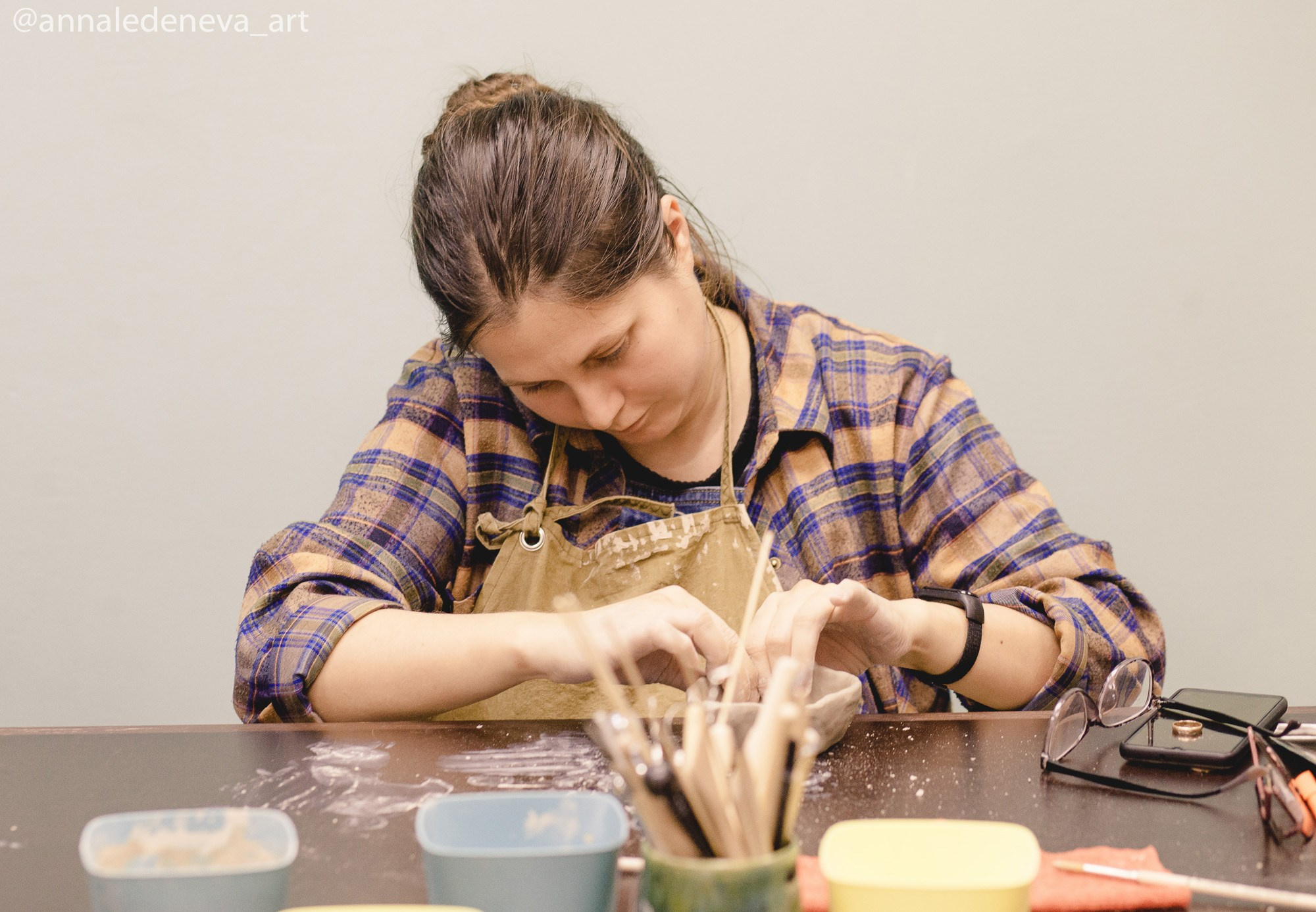 Мастер класс Я — ГЛИНА. Анна Леденева Фотограф