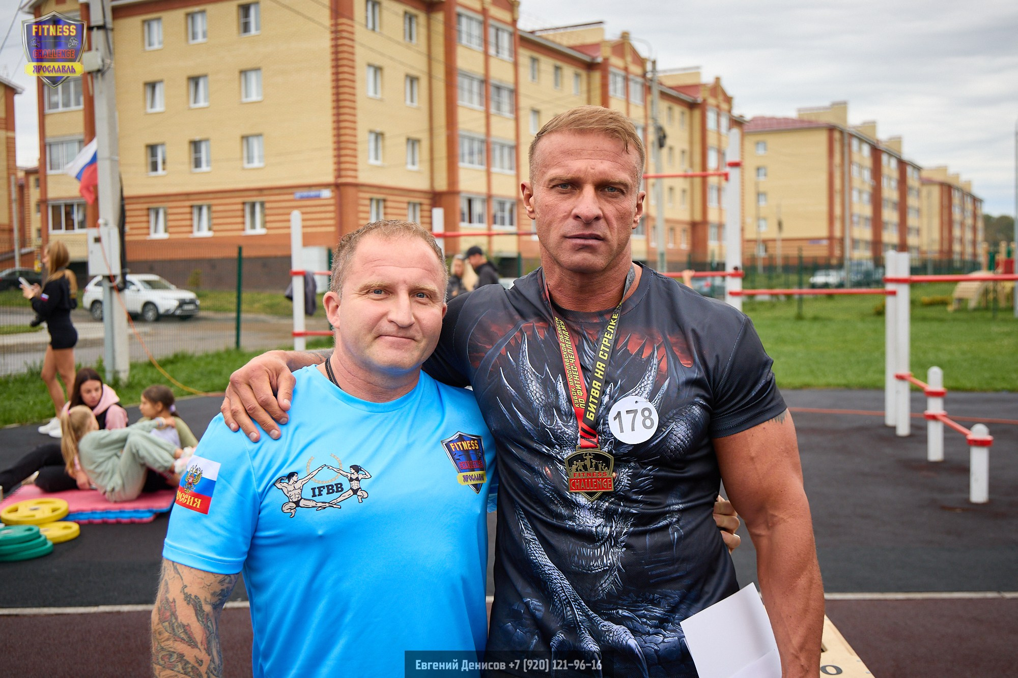 Fitness Challenge Битва на Стрелке. Портретный фотограф Евгений Денисов