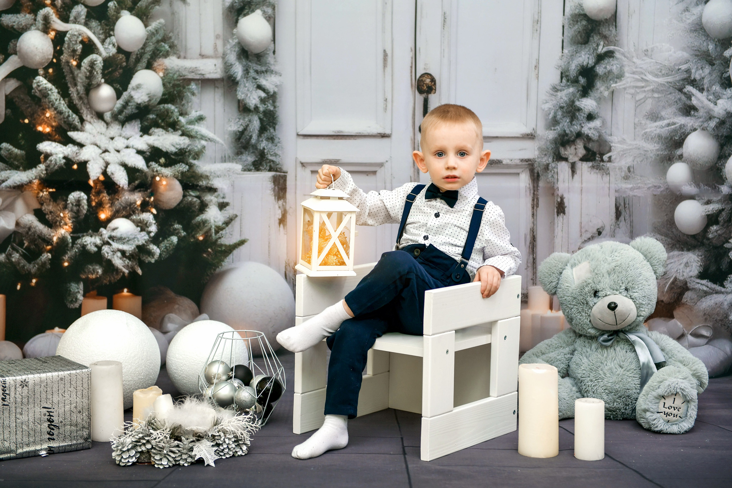 Новогодняя фотосессия в детском саду. Семейный и детский фотограф Татьяна Перевалова