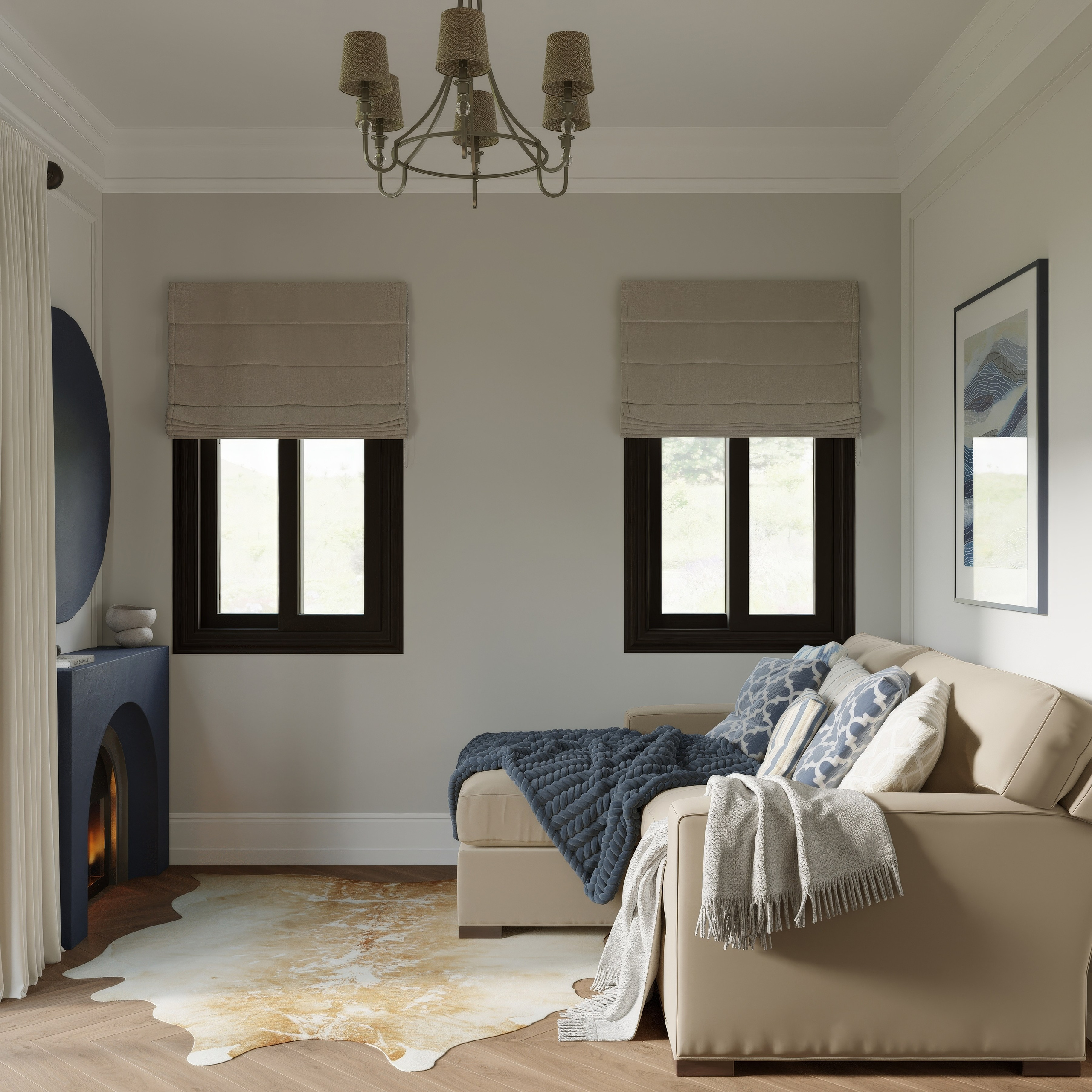 Интерьер кипр, дизайн частного дома, визуализация интерьера, 3D визуализация, уютный интерьер, современная классика, тёплая палитра. 3Д Визуализация Интерьера и Архитектуры