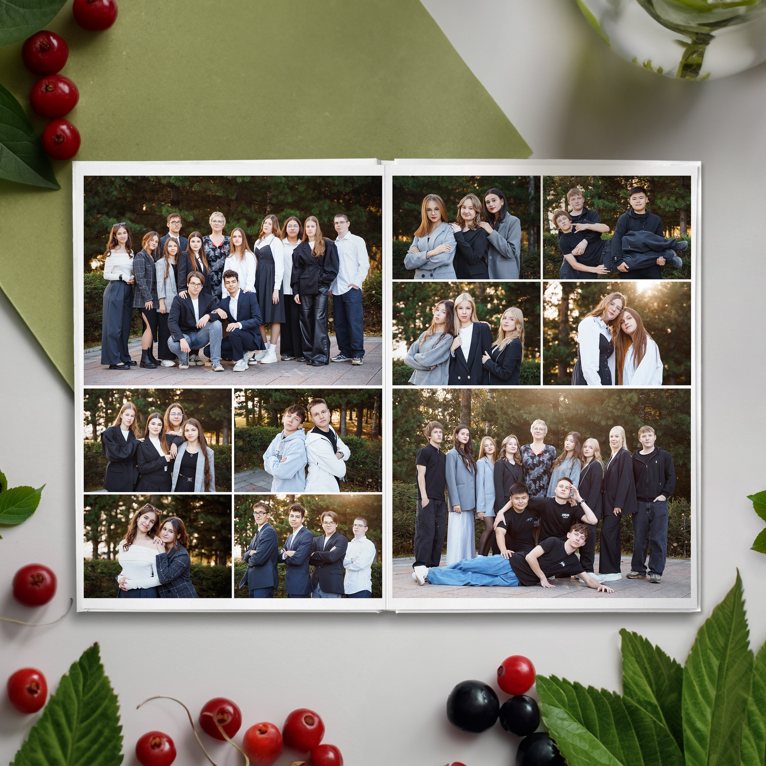 Выпускной альбом ВЕСЕННИЙ ВАЙБ. GRAPHITE BOOK