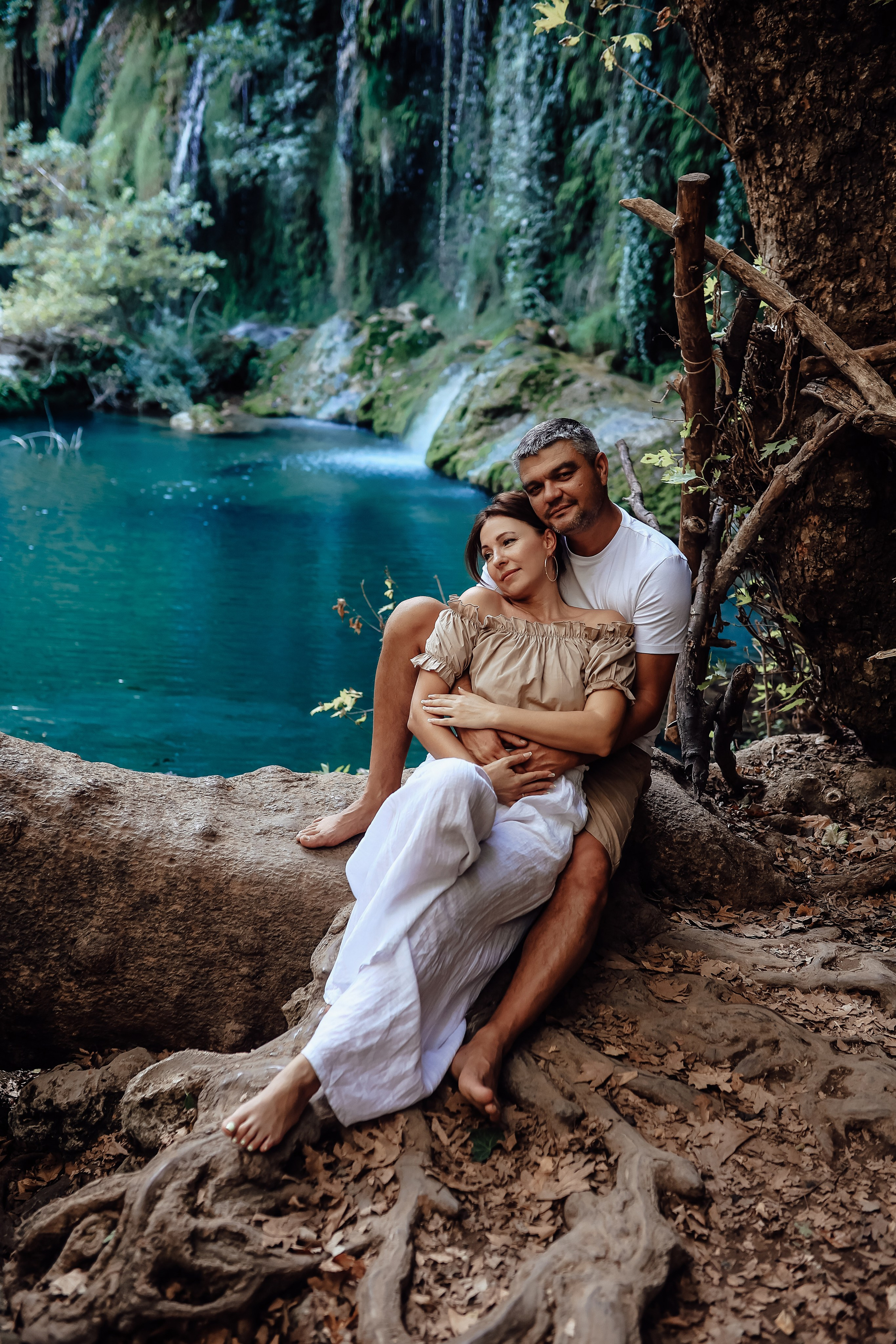 Photoshooting at Kurshunlu waterfall
