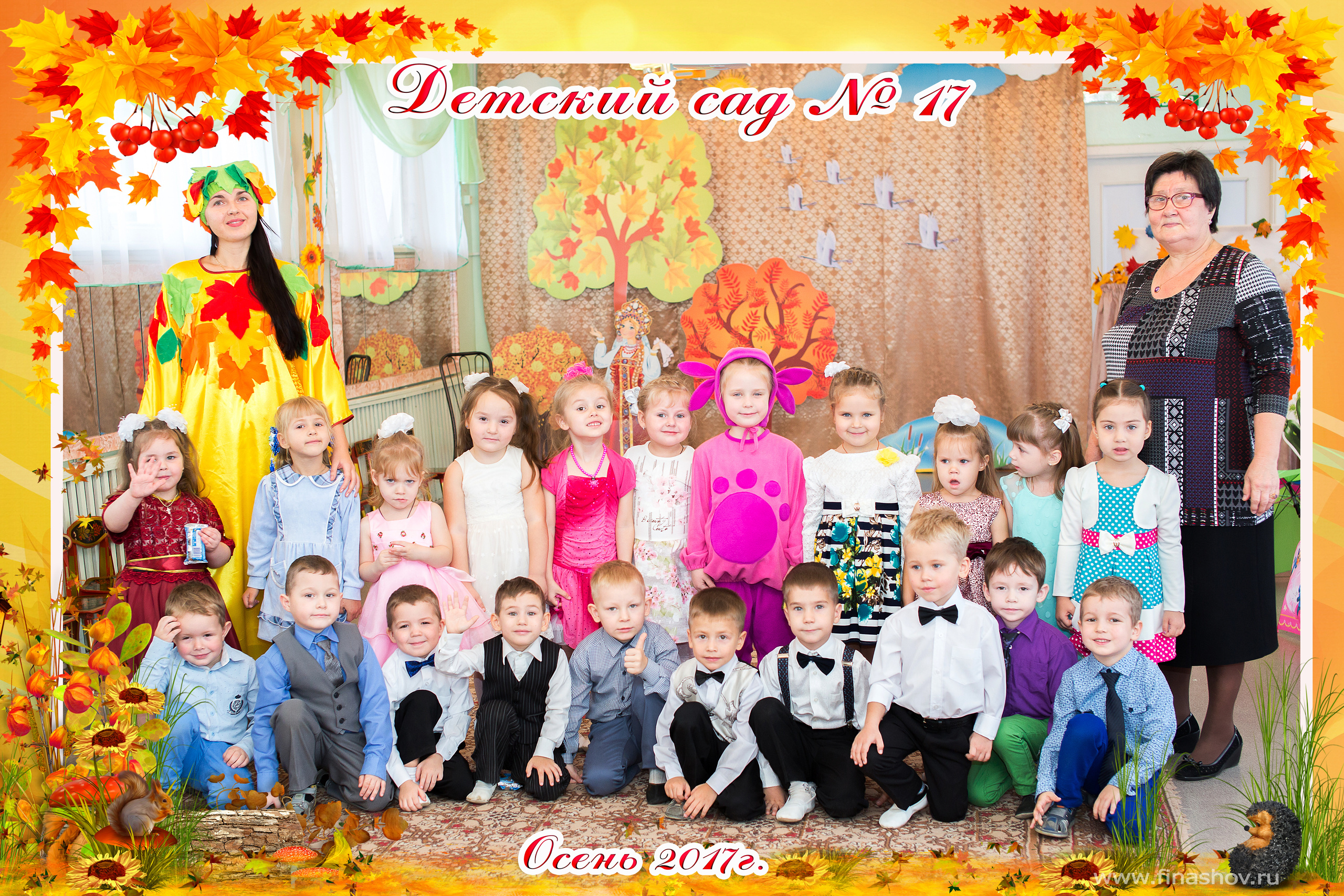 Общие фото+портреты (школы, садик). Фотограф Алёна Финашова