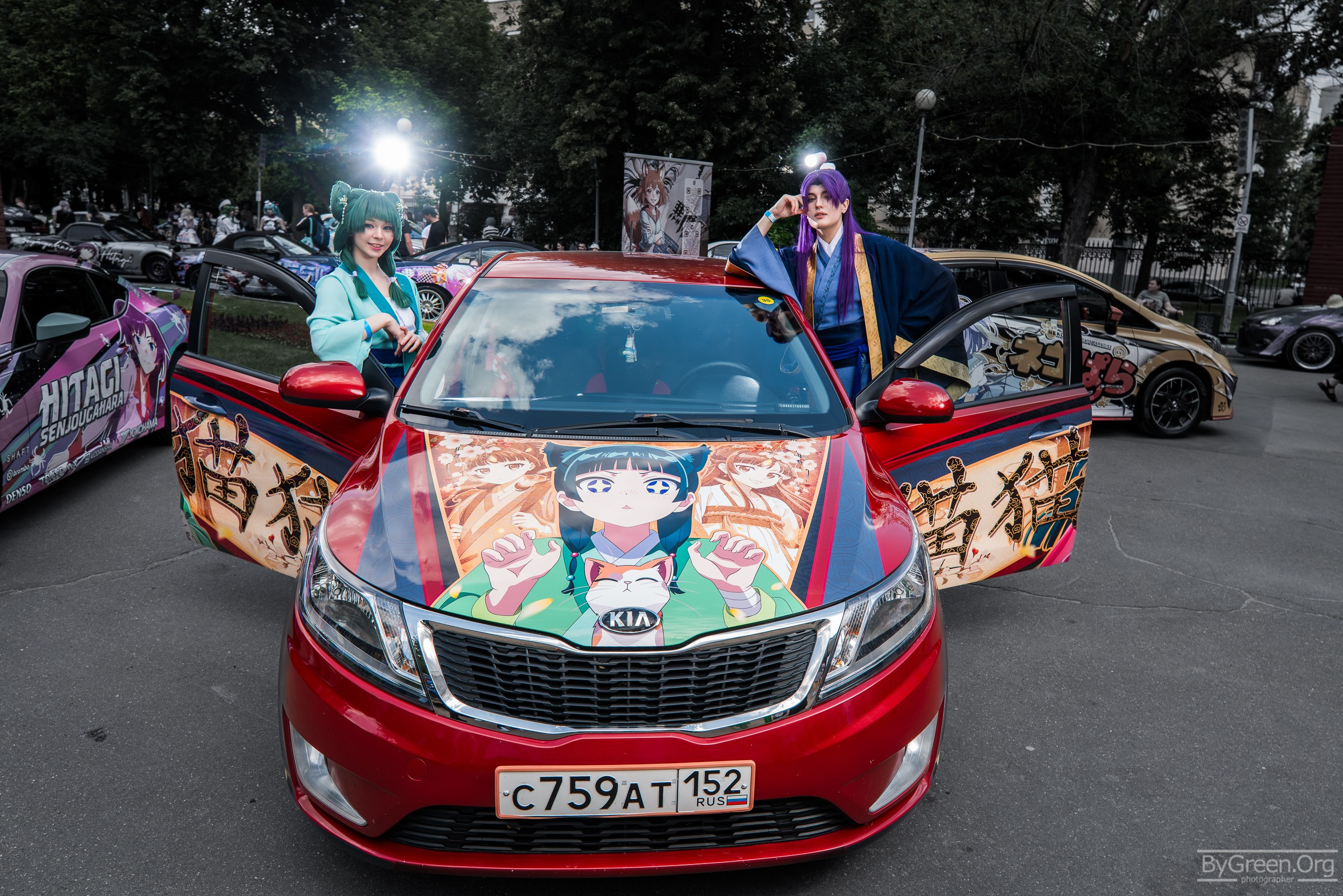 Akamaru x Itasha. ByGreenOrg и красивые фотографии