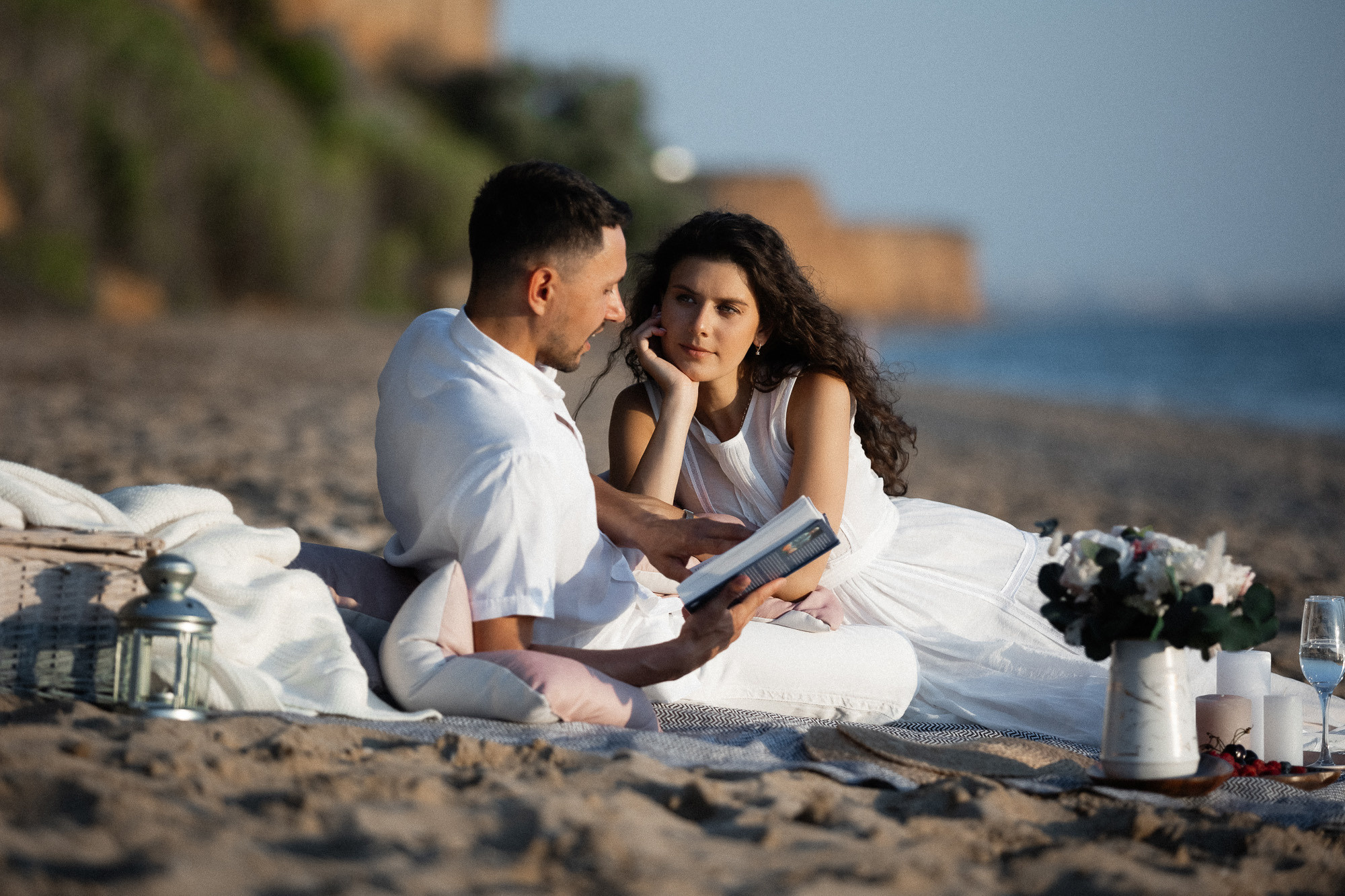 Женя и Настя - Лавстори на западном берегу Крыма в Орловке и Каче. Свадебный фотограф, фотосъемка в Крыму, Севастополе, Симферополе, Ялте