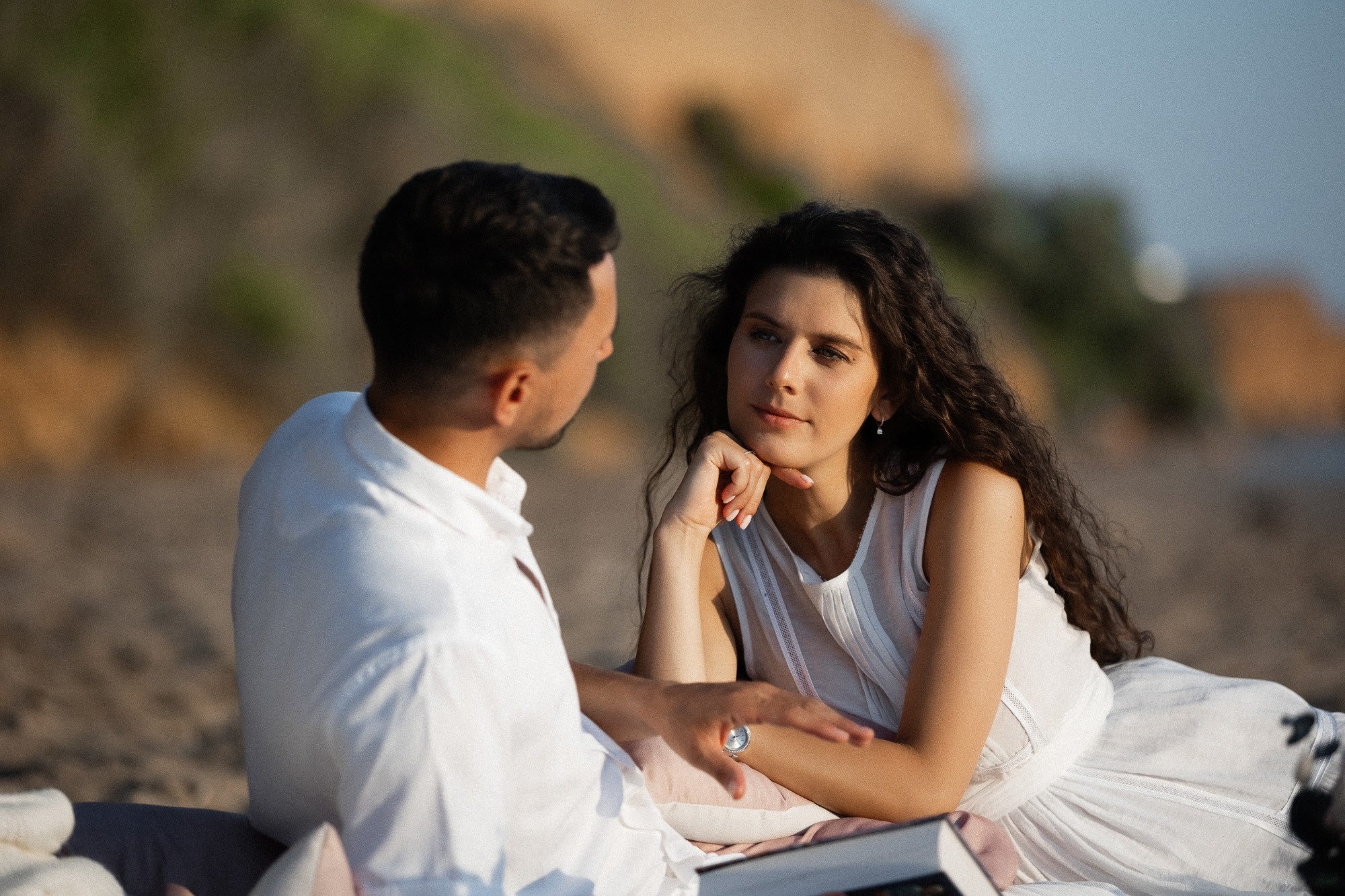 Женя и Настя - Лавстори на западном берегу Крыма в Орловке и Каче. Свадебный фотограф, фотосъемка в Крыму, Севастополе, Симферополе, Ялте