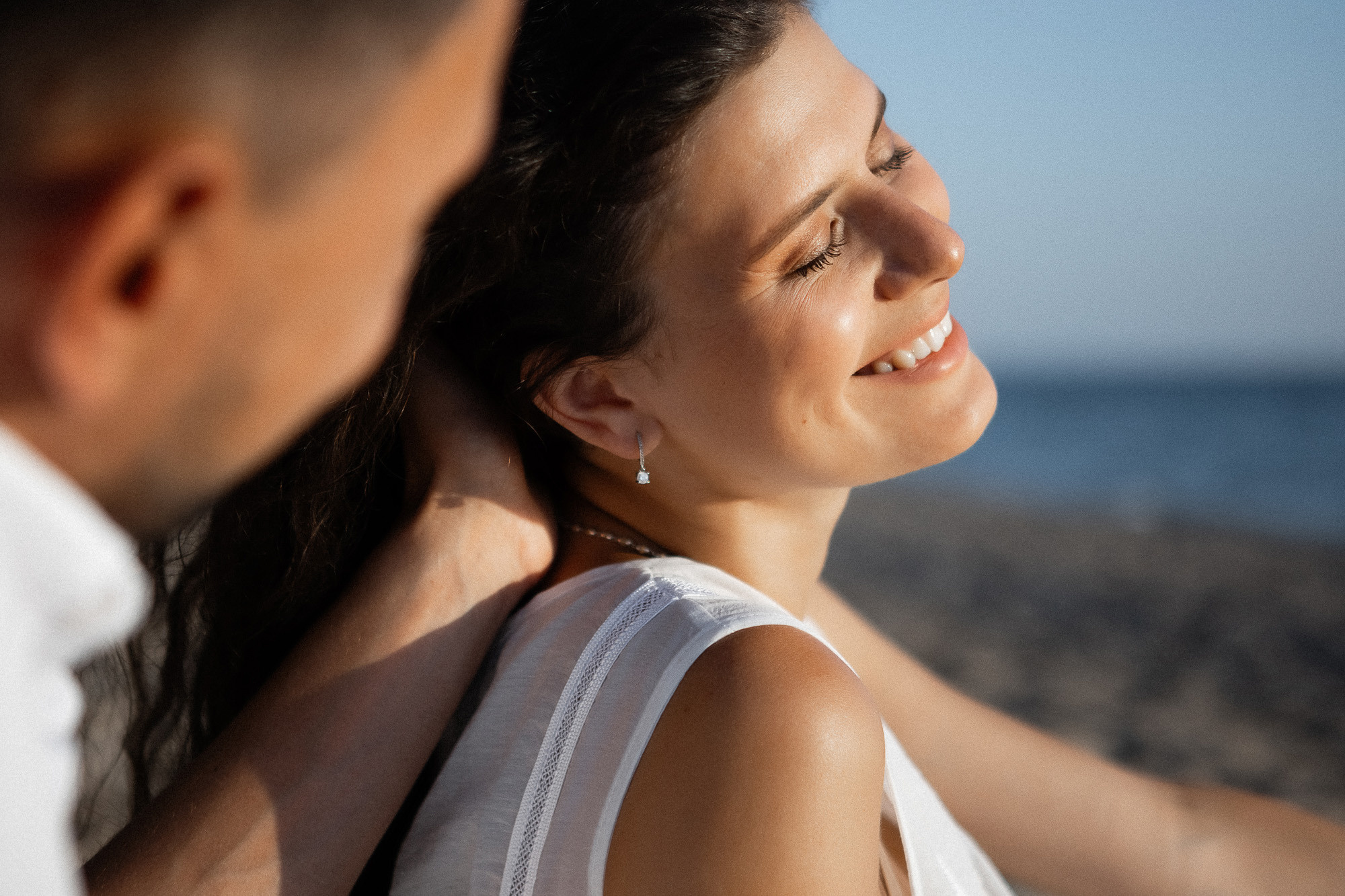 Женя и Настя - Лавстори на западном берегу Крыма в Орловке и Каче. Свадебный фотограф, фотосъемка в Крыму, Севастополе, Симферополе, Ялте