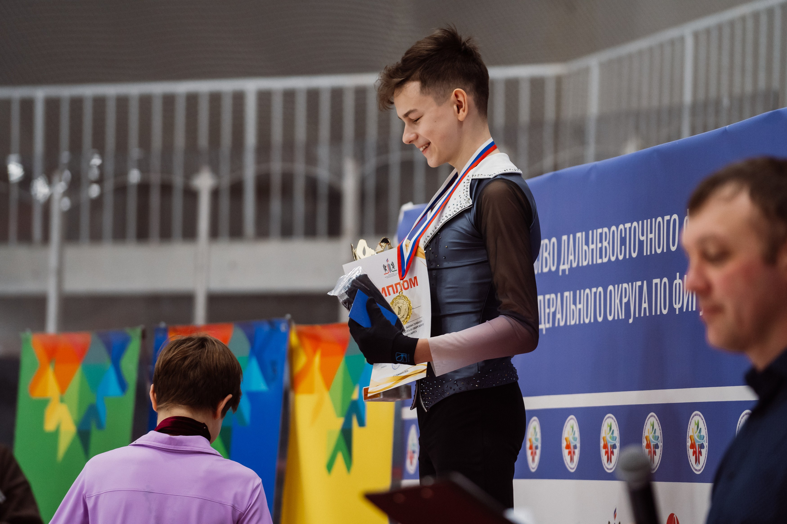 Первенство ДФО и СФО по фигурному катанию на коньках г. Искитим. Воробьева Ксения — Спортивный и танцевальный фотограф Новосибирск