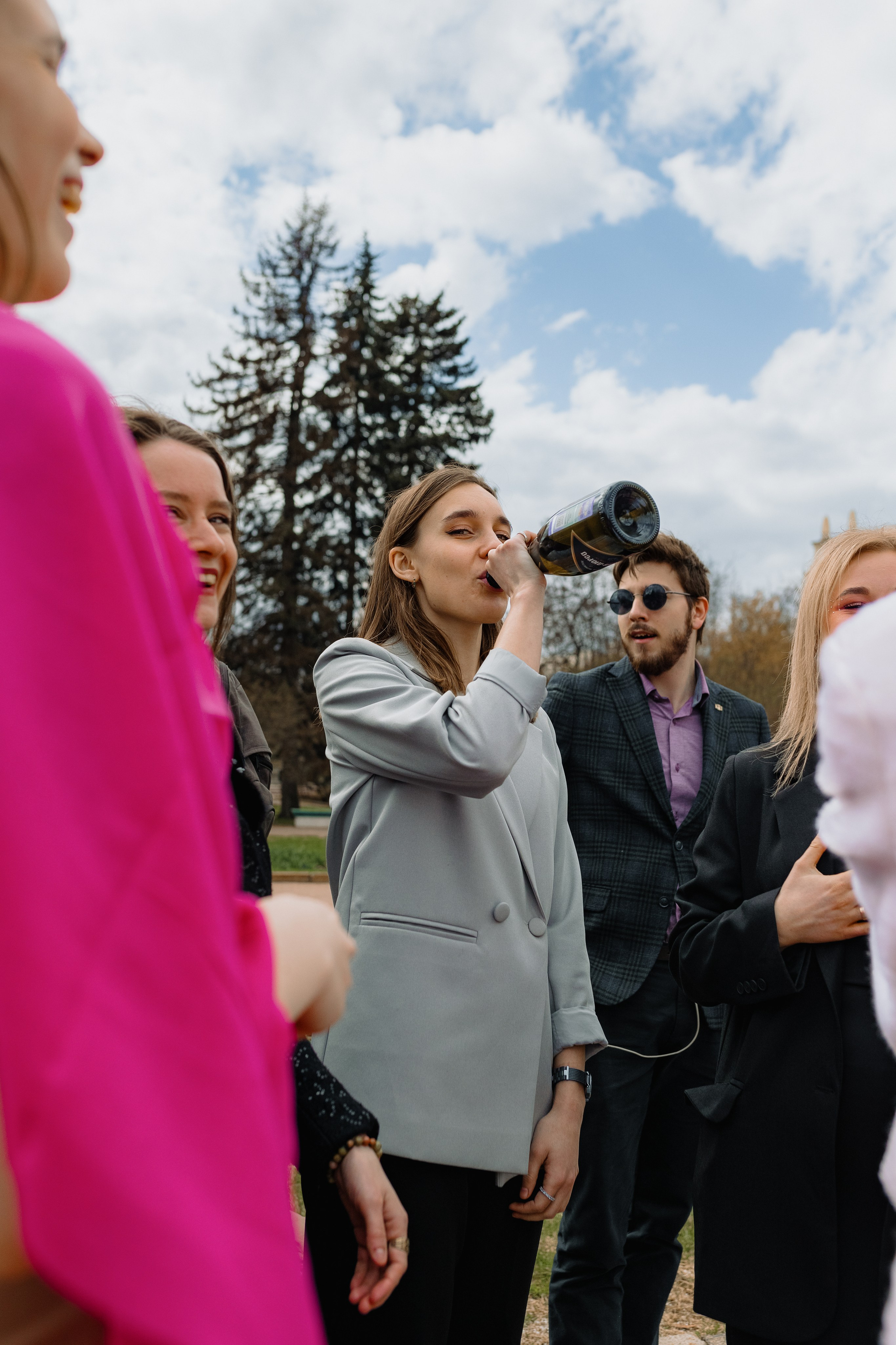 Свадебная фотосъёмка. Грибоедовский ЗАГС, МГУ. Портретный и семейный фотограф в Москве Мария Рослякова