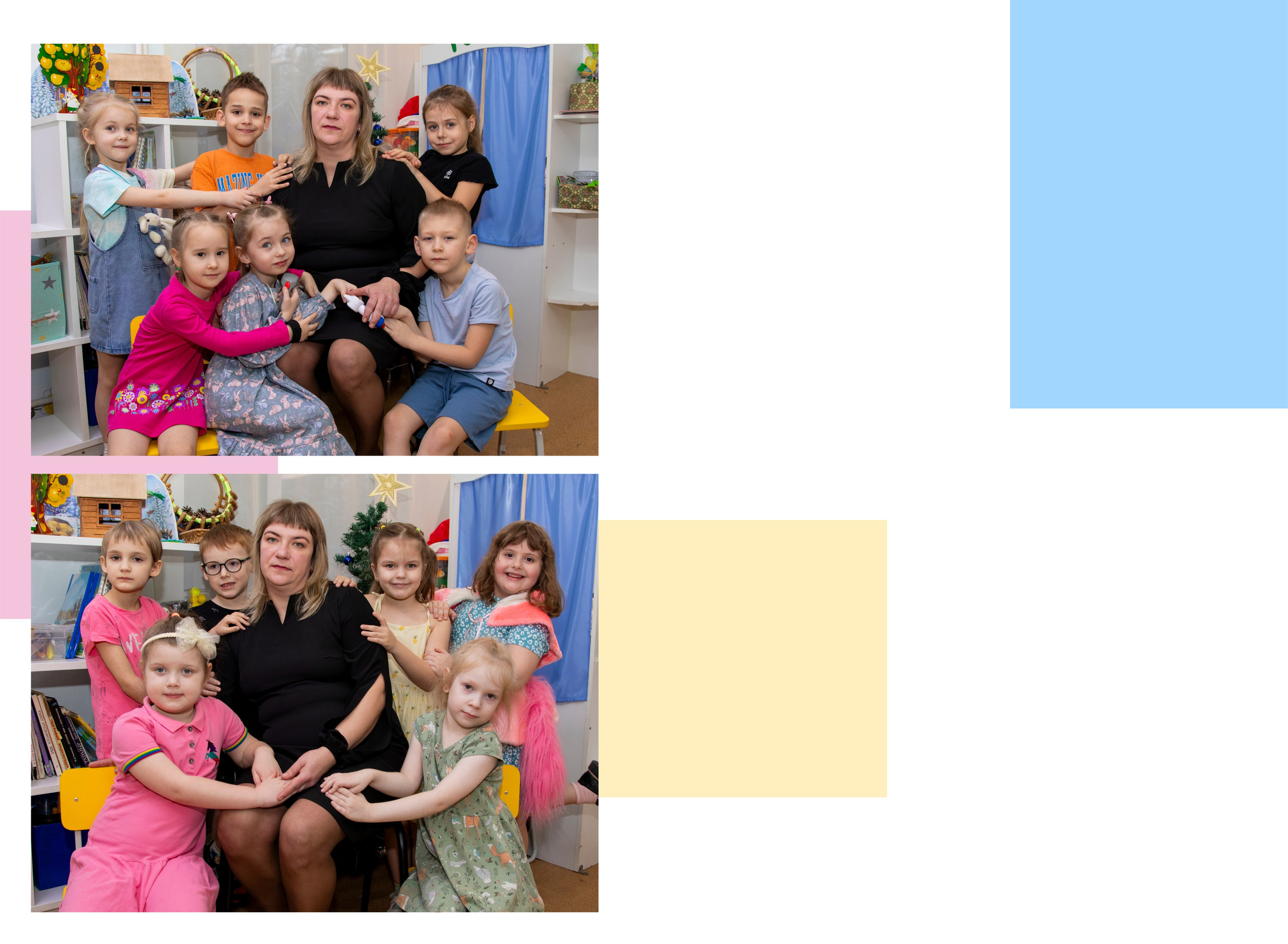 Детский сад. Выпускные альбомы в Красноярске. Студия Колибри