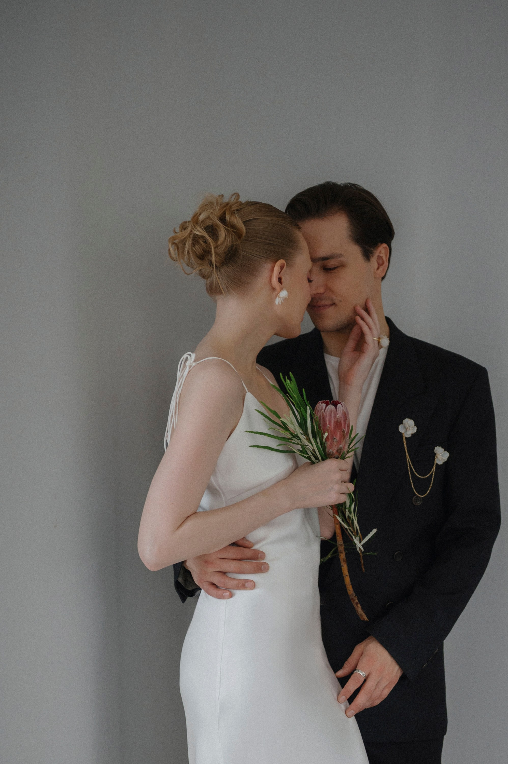 Свадебная фотосессия в студии. Анна Гончарова свадебный и репортажный фотограф в Москве