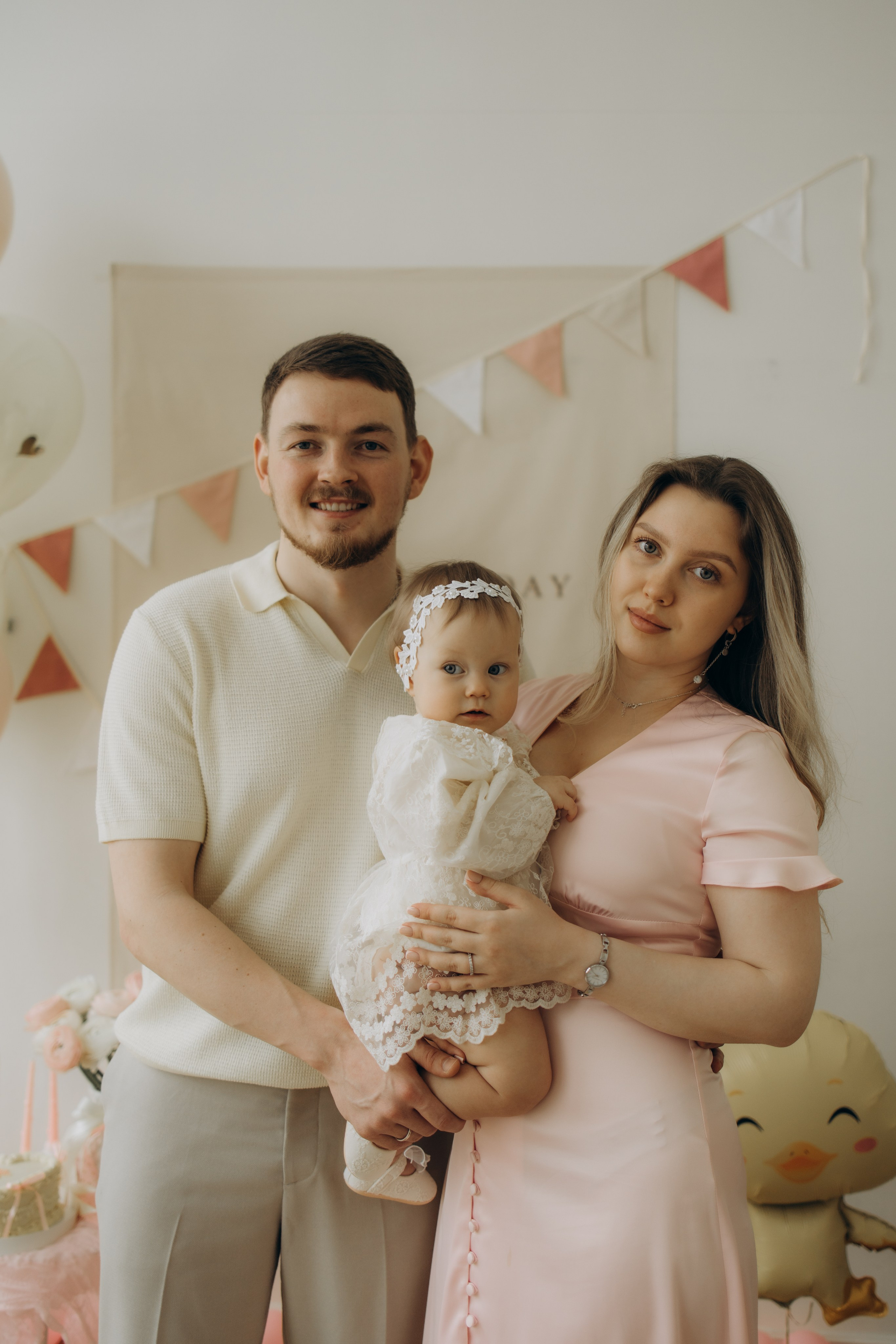 Первый день рождения!. Семейный фотограф Москва Юлиана Фетисова