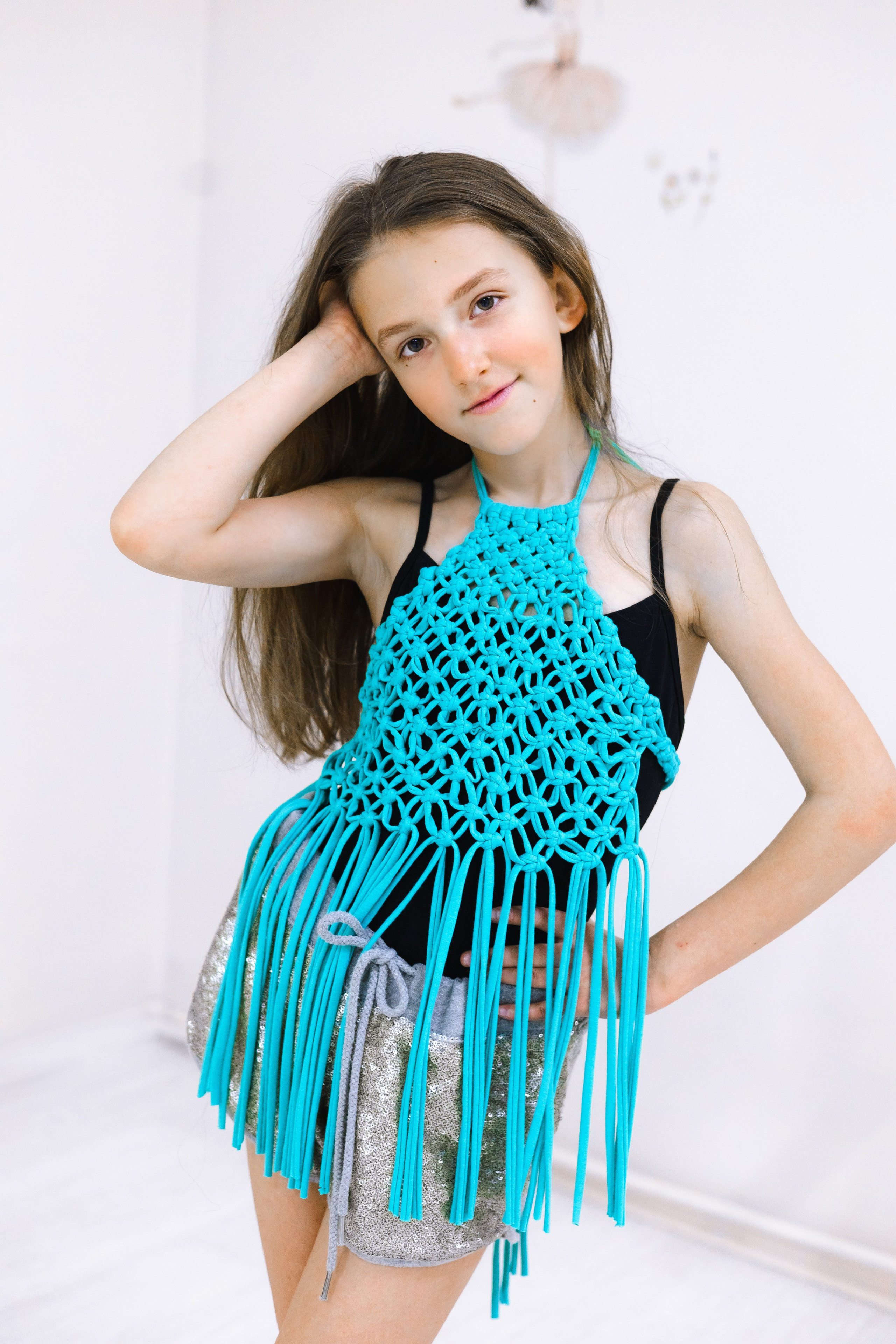 Топ в технике макраме. Школа для девочек во Владивостоке — Само Совершенство