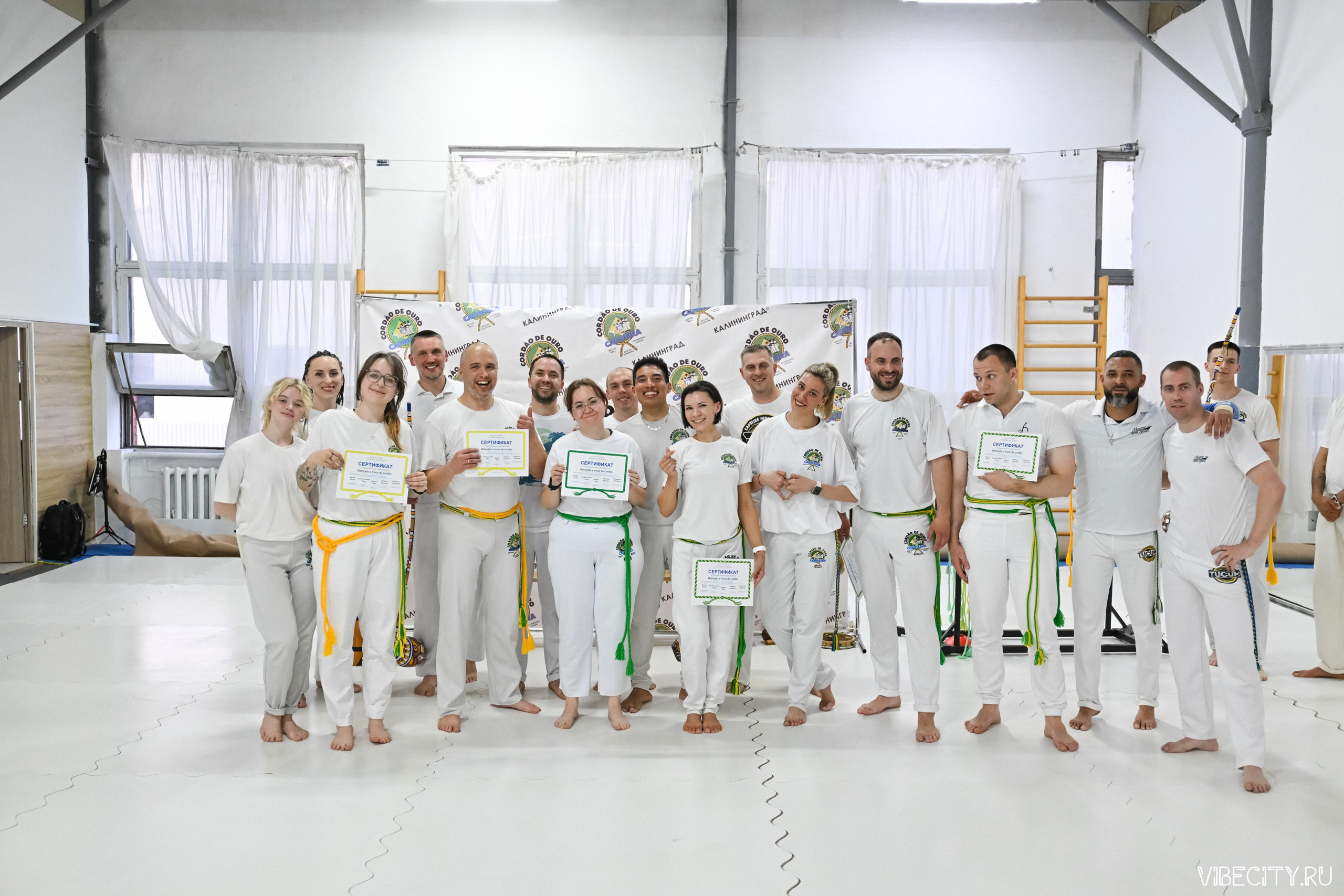 Capoeira: 4-е batizado e Troca de cordao. VIBECITY.RU Вайб Сити Ру Фоторепортажи Фотоотчеты Калининград