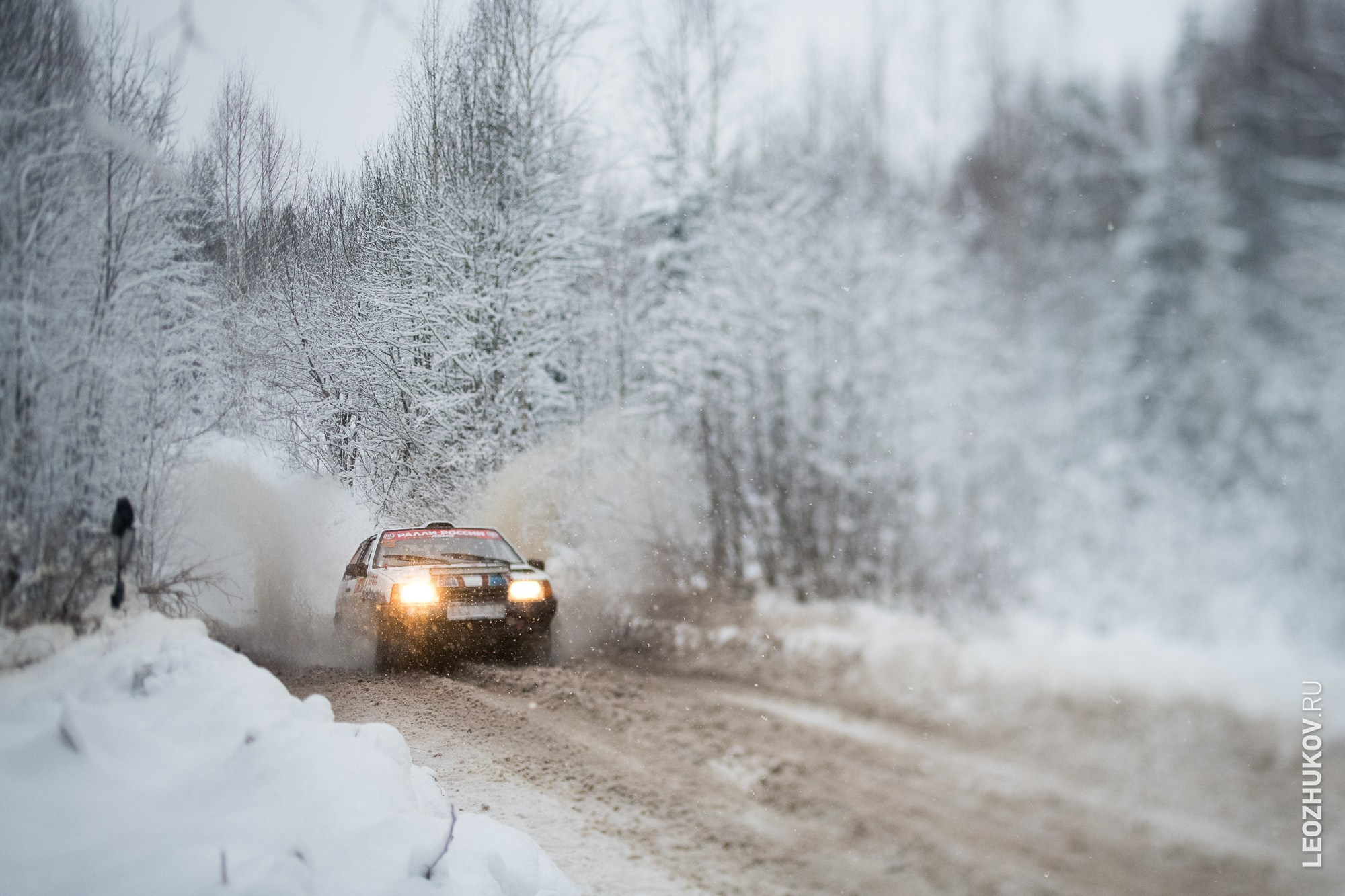 Rally Vyborg 2024. Sports photographer Leonid Zhukov