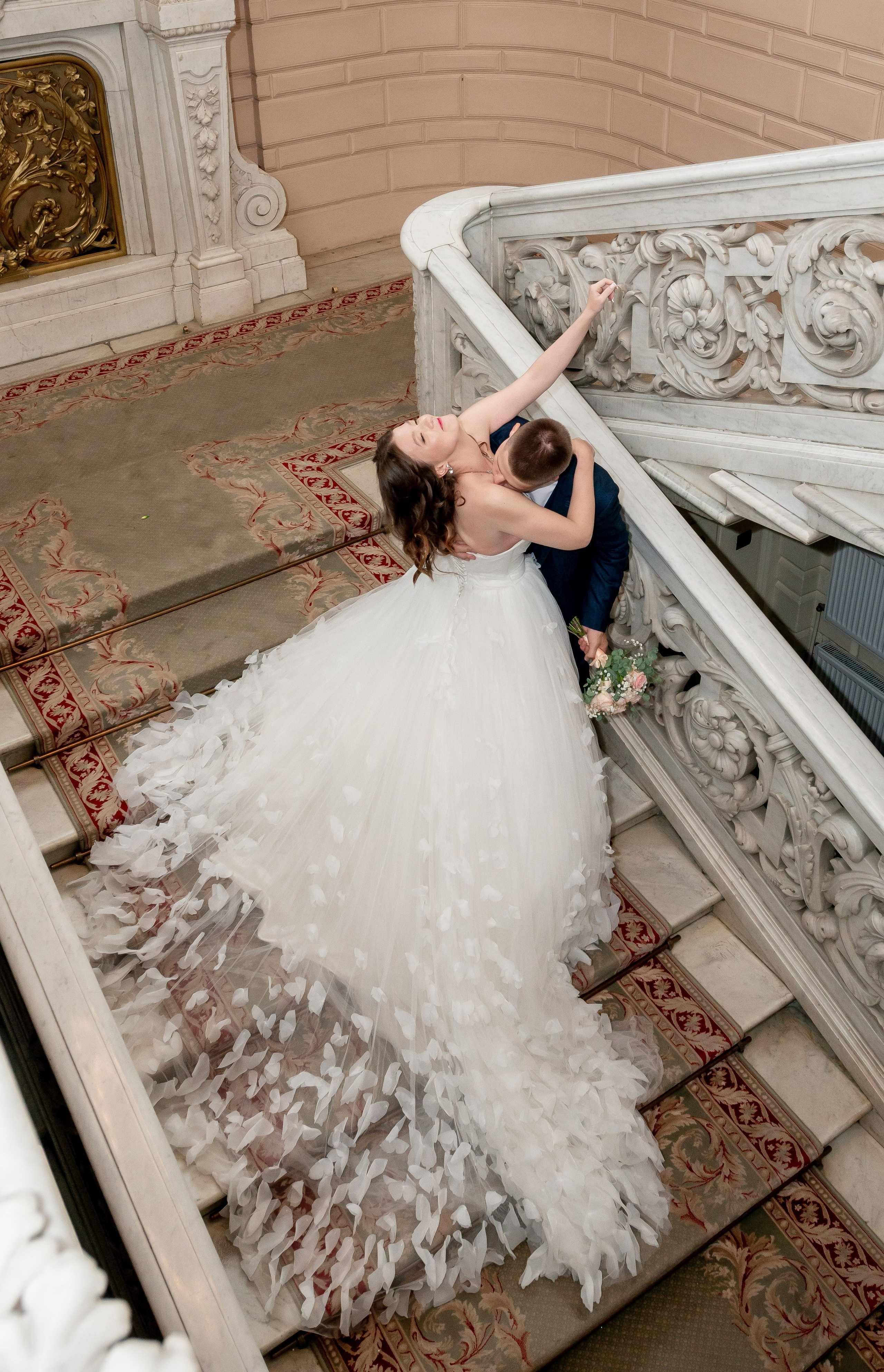 Зажигательная и динамичная свадебная фотосессия Анастасии и Максима. Портретный, семейный и свадебный фотограф в Санкт-Петербурге и в Пушкине Ширяев Денис