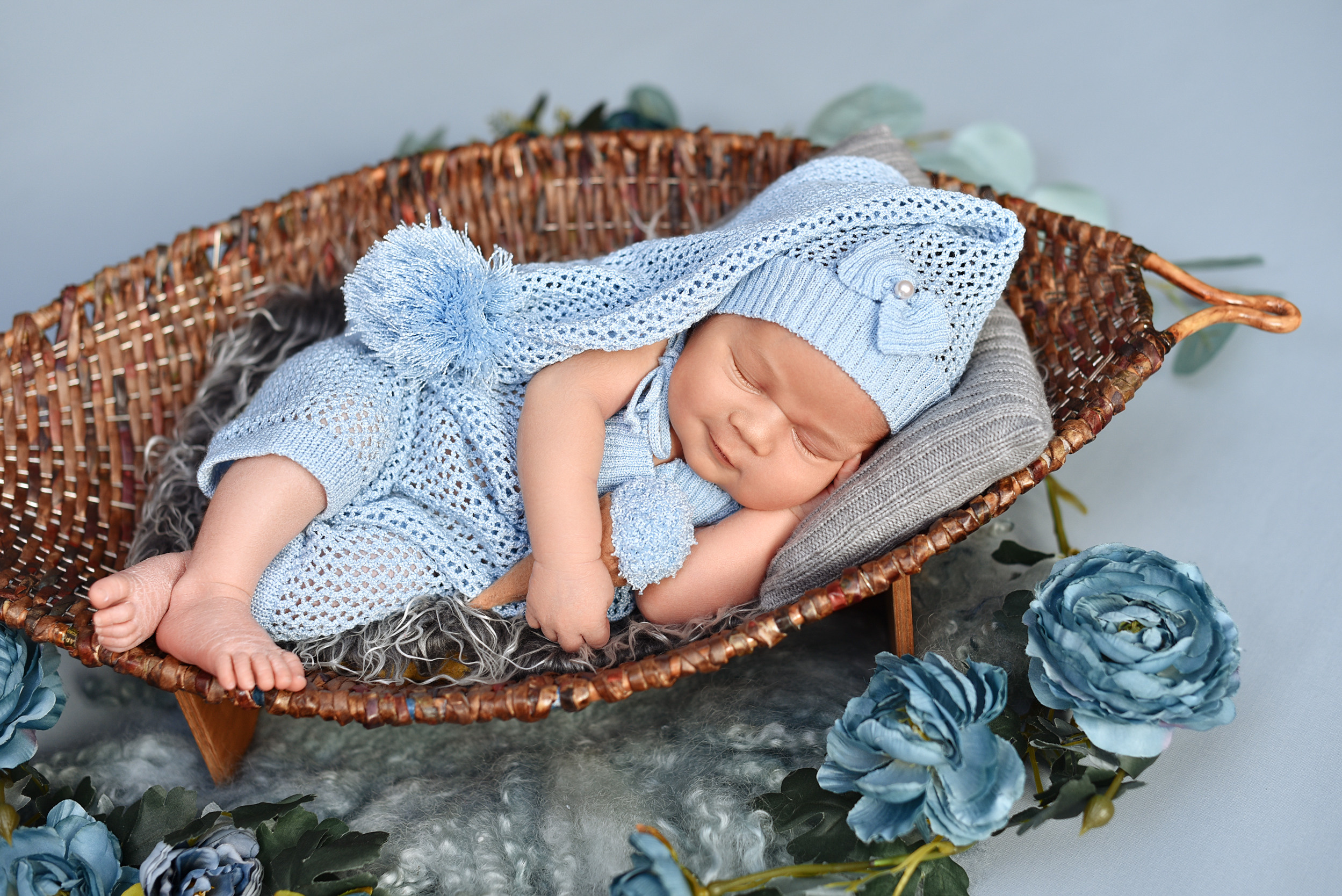 Марк — 13 дней. Фотограф беременности и новорожденных малышей Анастасия Никитина