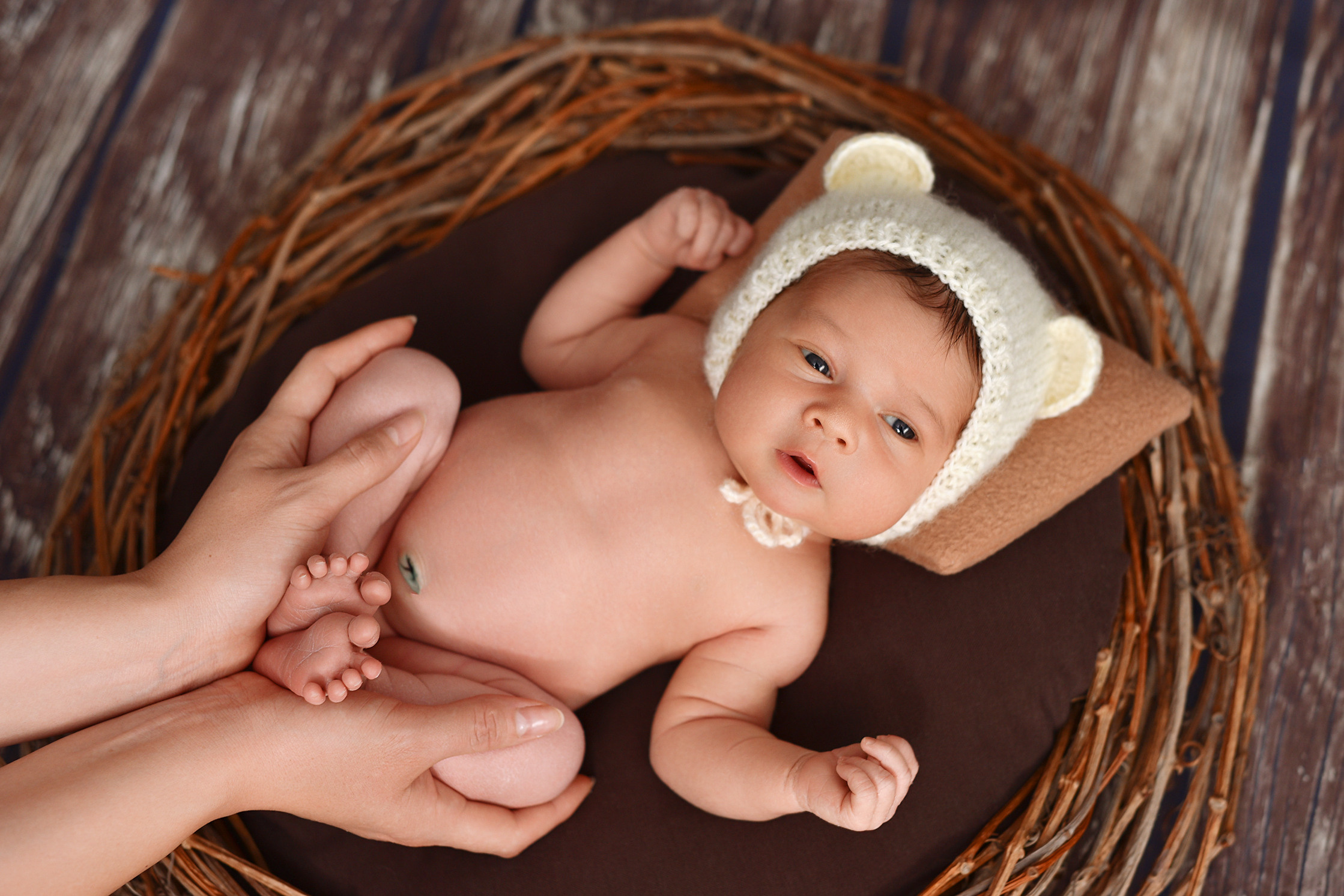 Марк — 13 дней. Фотограф беременности и новорожденных малышей Анастасия Никитина