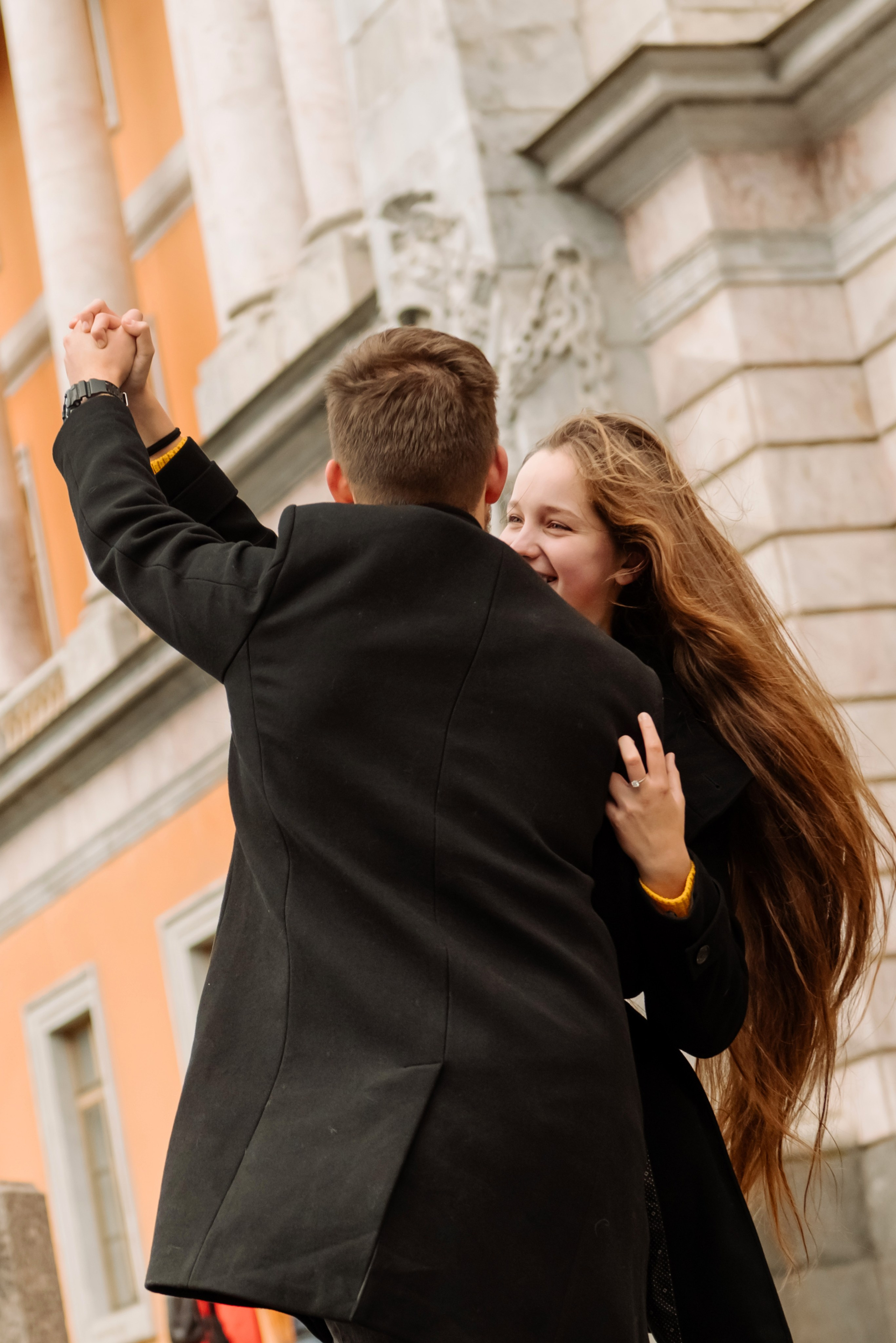 Осенняя фотосессия в Питере в Летнем саду и у Михайловского замка. Свадебный и сеейный фотограф в Санкт-Петербурге Елена Худякова