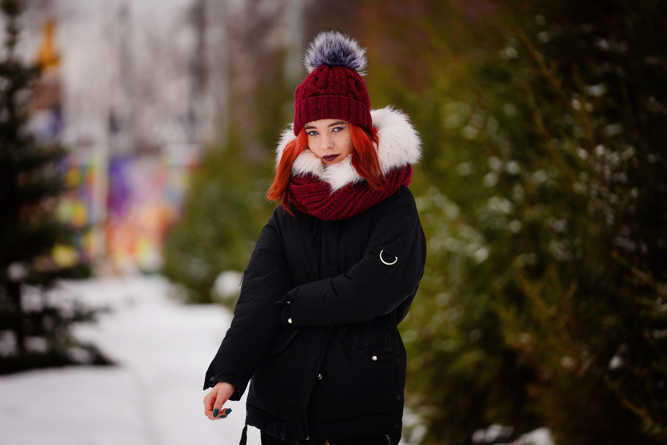 Зима 9,11 класс. Фотограф Герман