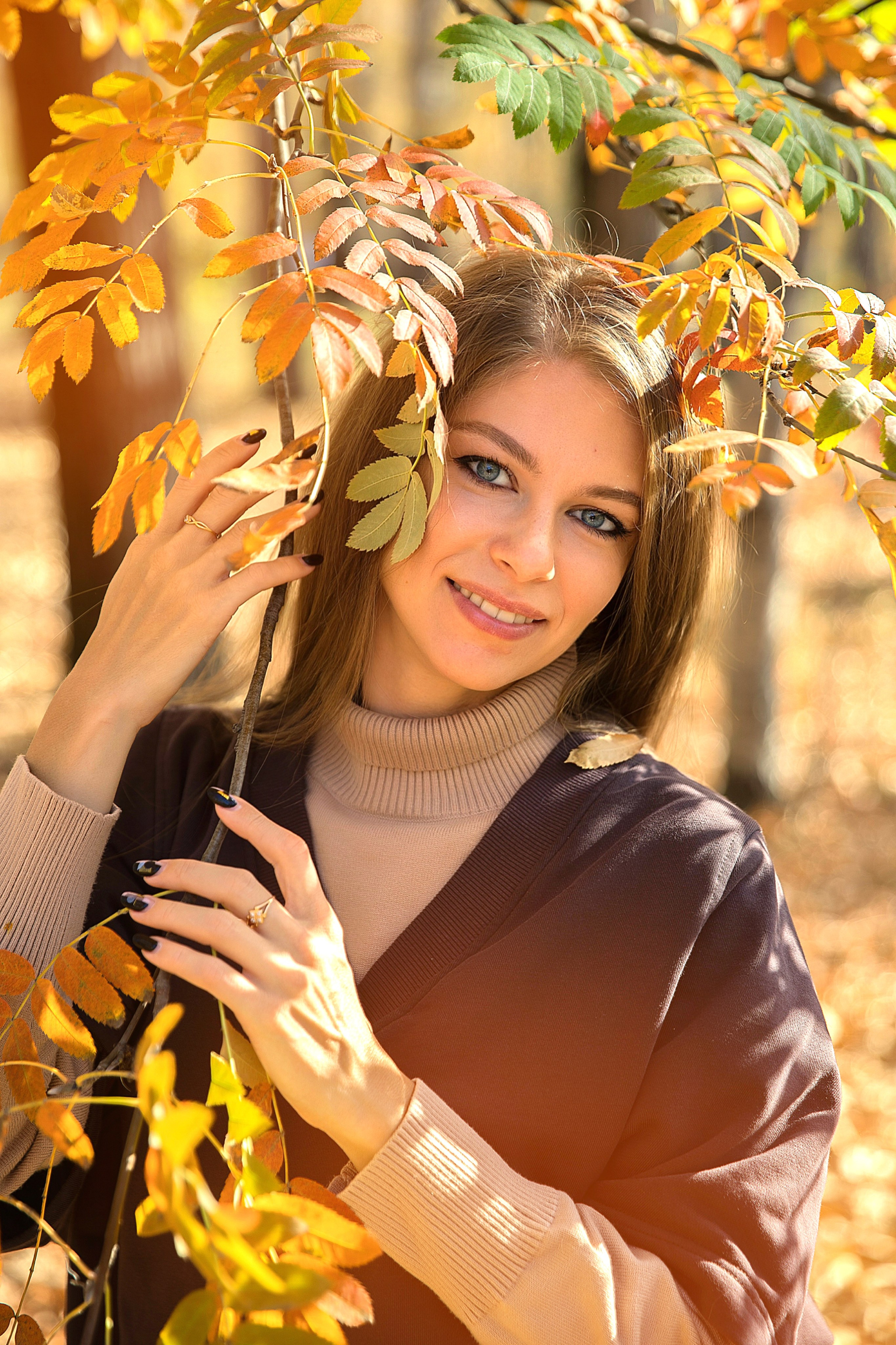 Осенняя прогулка. Детский школьный фотограф в Кемерово Зиновьева Екатерина