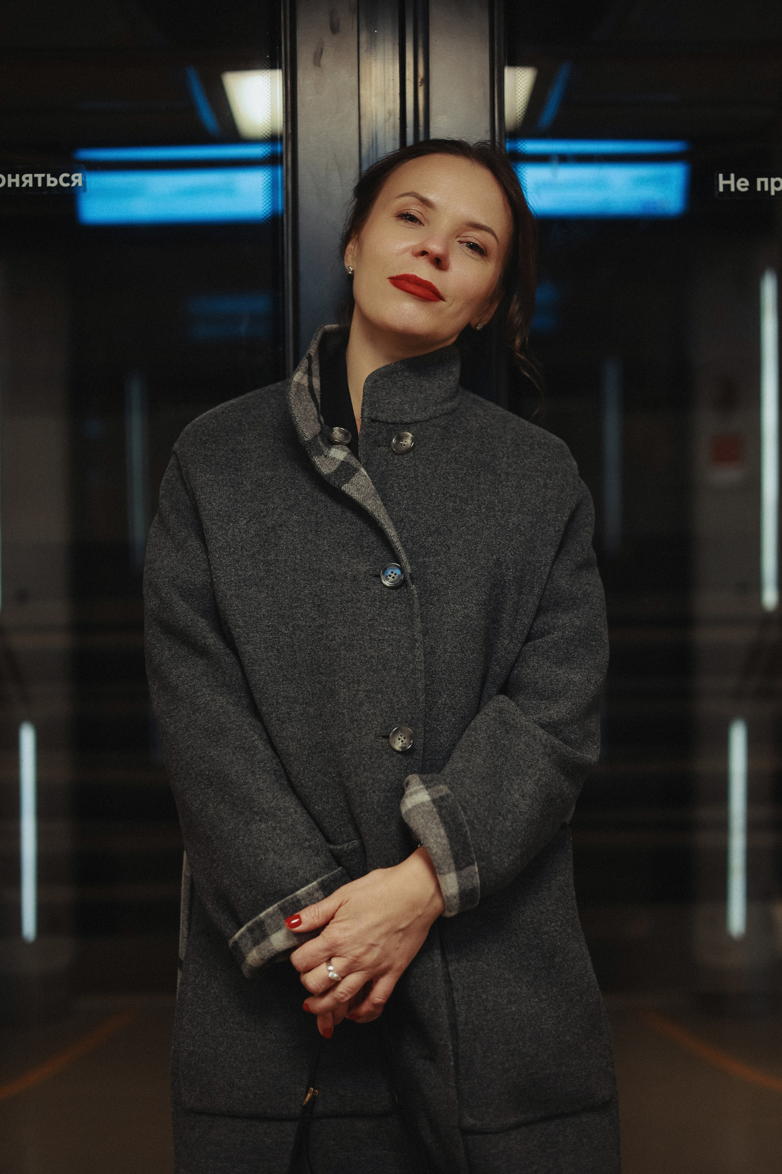 Фотосессия в московском метро. Портретный и семейный фотограф в Москве Мария Рослякова