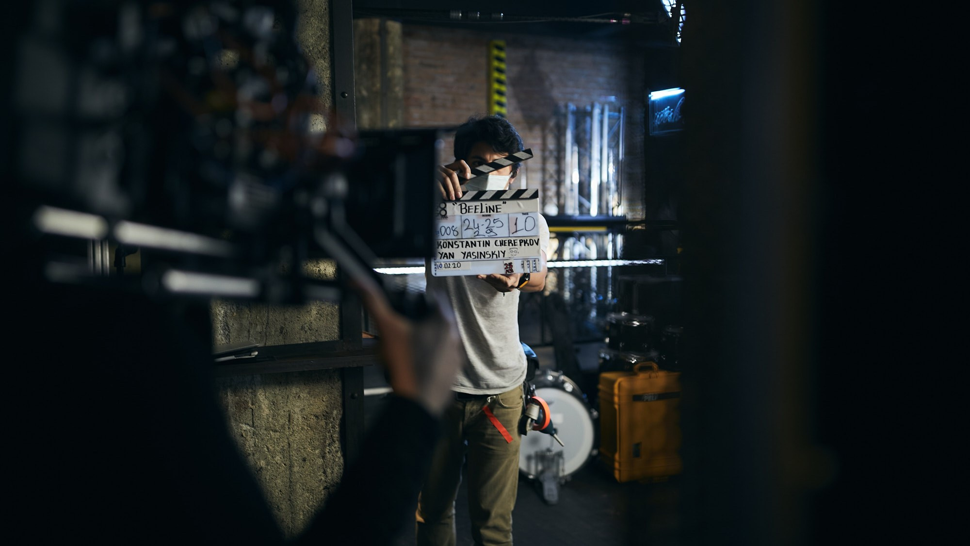 атмосфера съёмочного дня