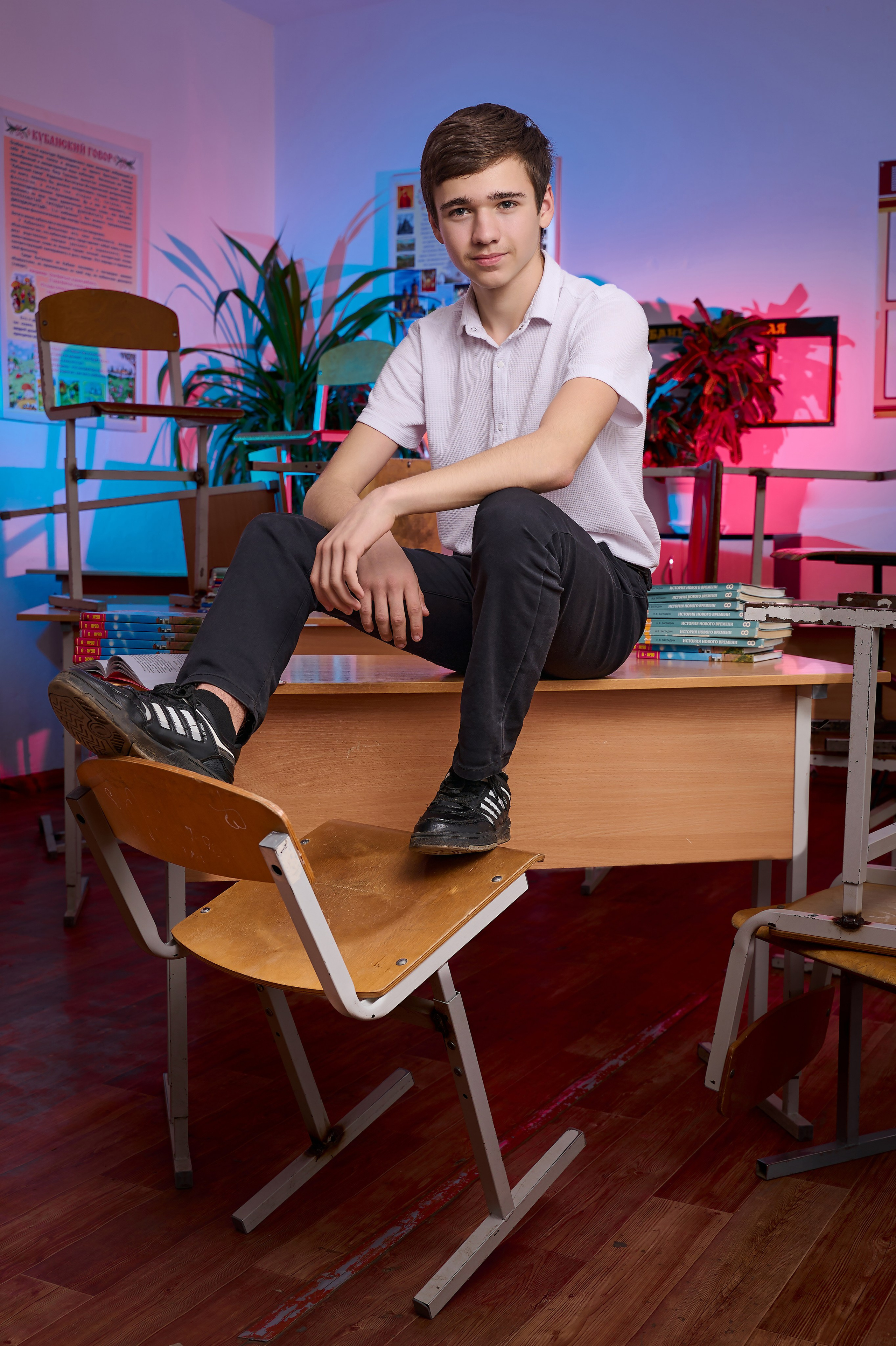 Фотосессия 9А класс СОШ 12. Школьный и семейный фотограф/видеограф в г. Курганинске