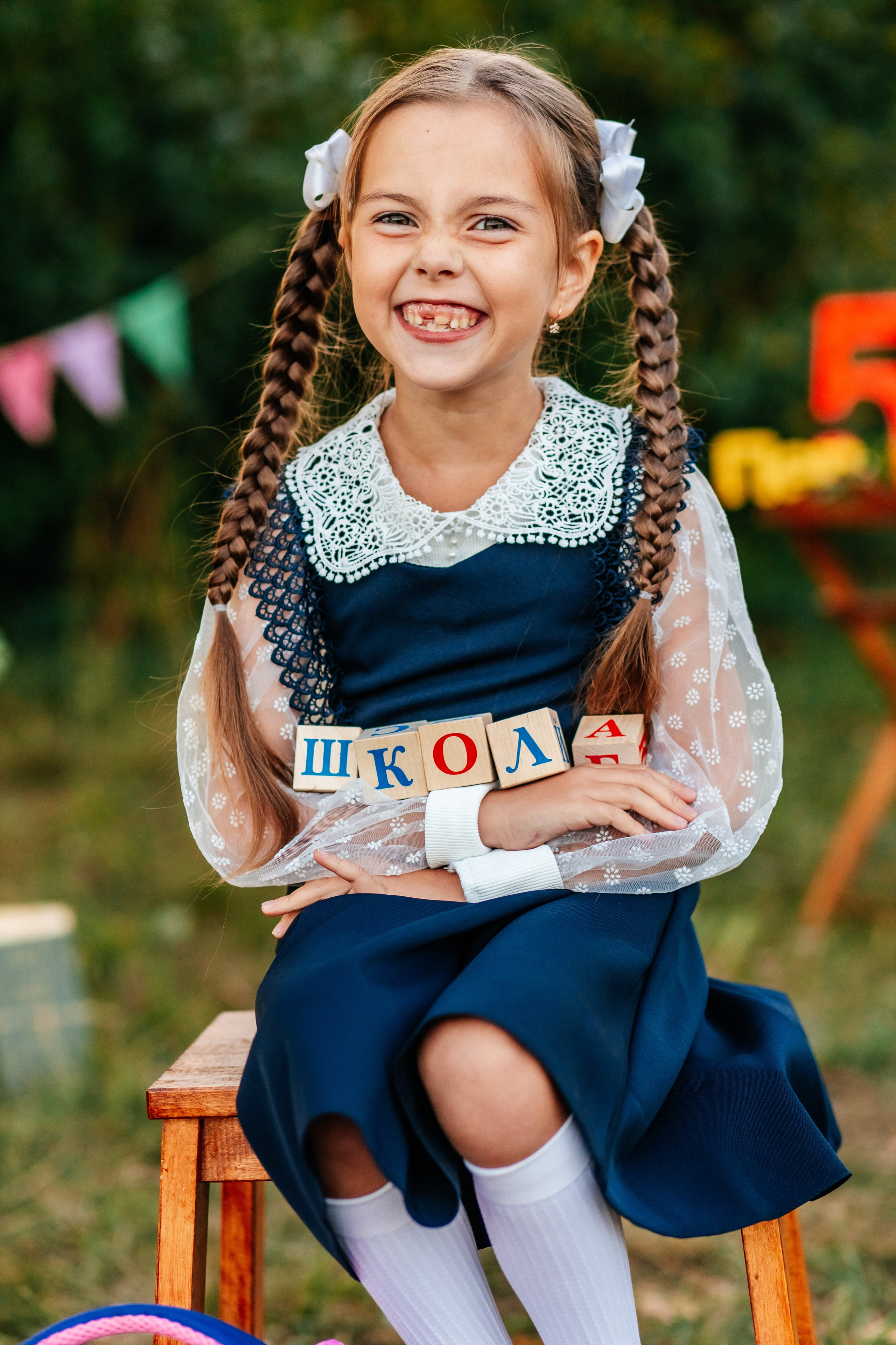 Школьная фотосессия в Петергофе