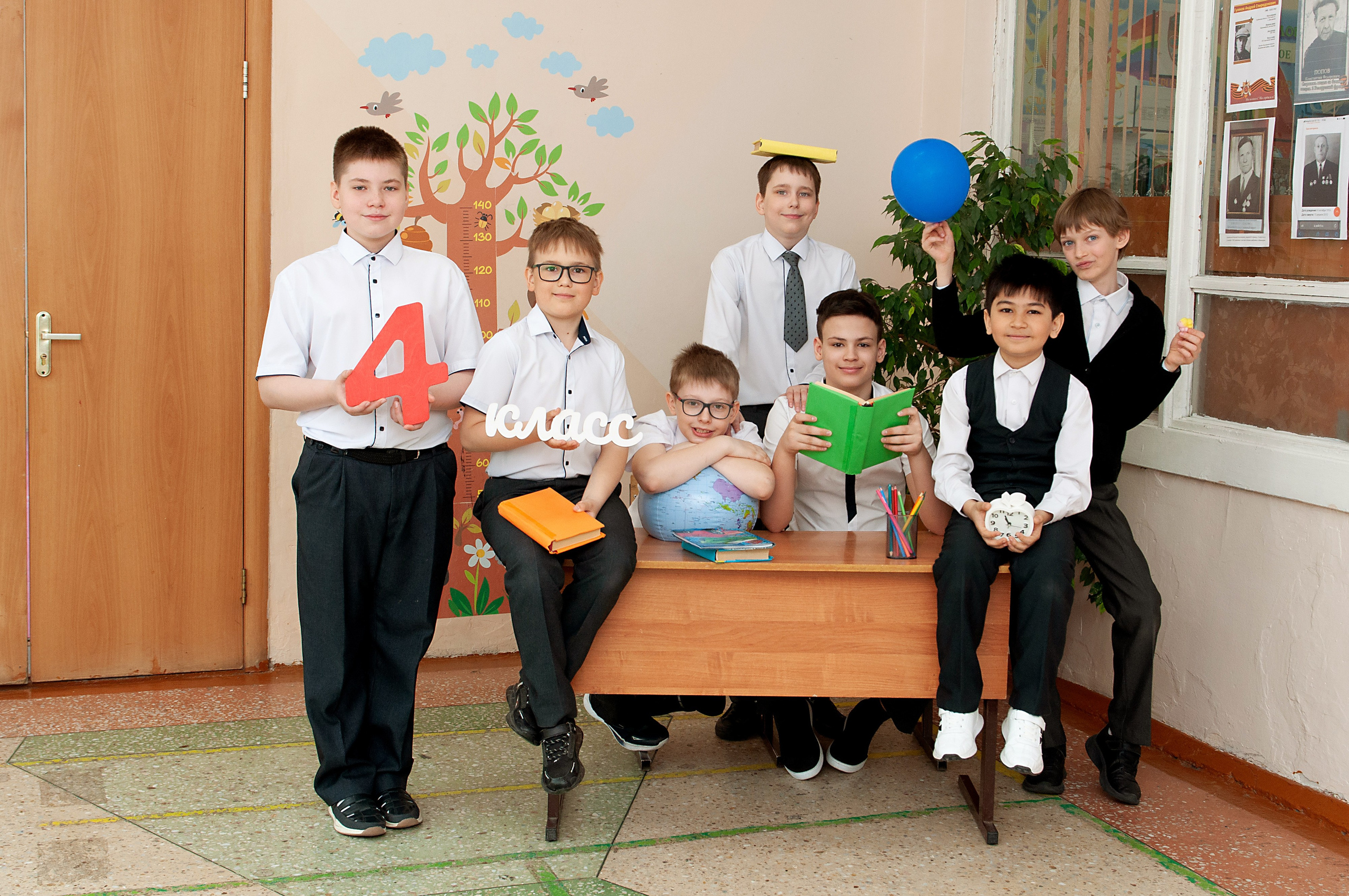 4 А класс — Фотосессия на выпускной альбом. Фотограф в Хабаровске