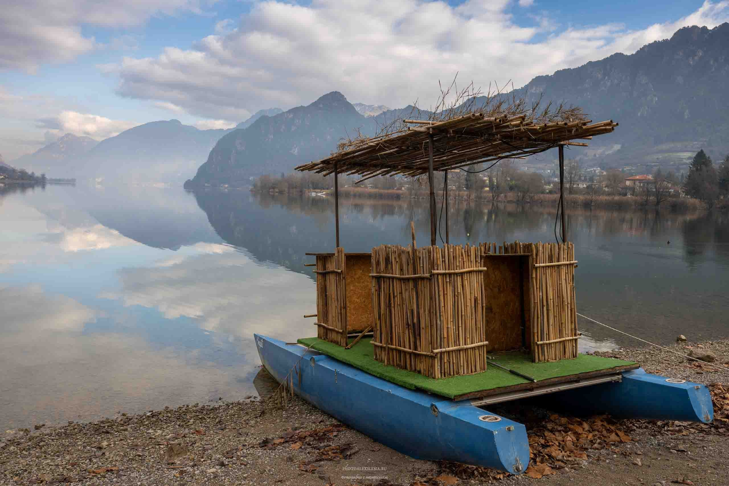Озеро Идро-маленькая жемчужина. Авторские стильные фотокартины