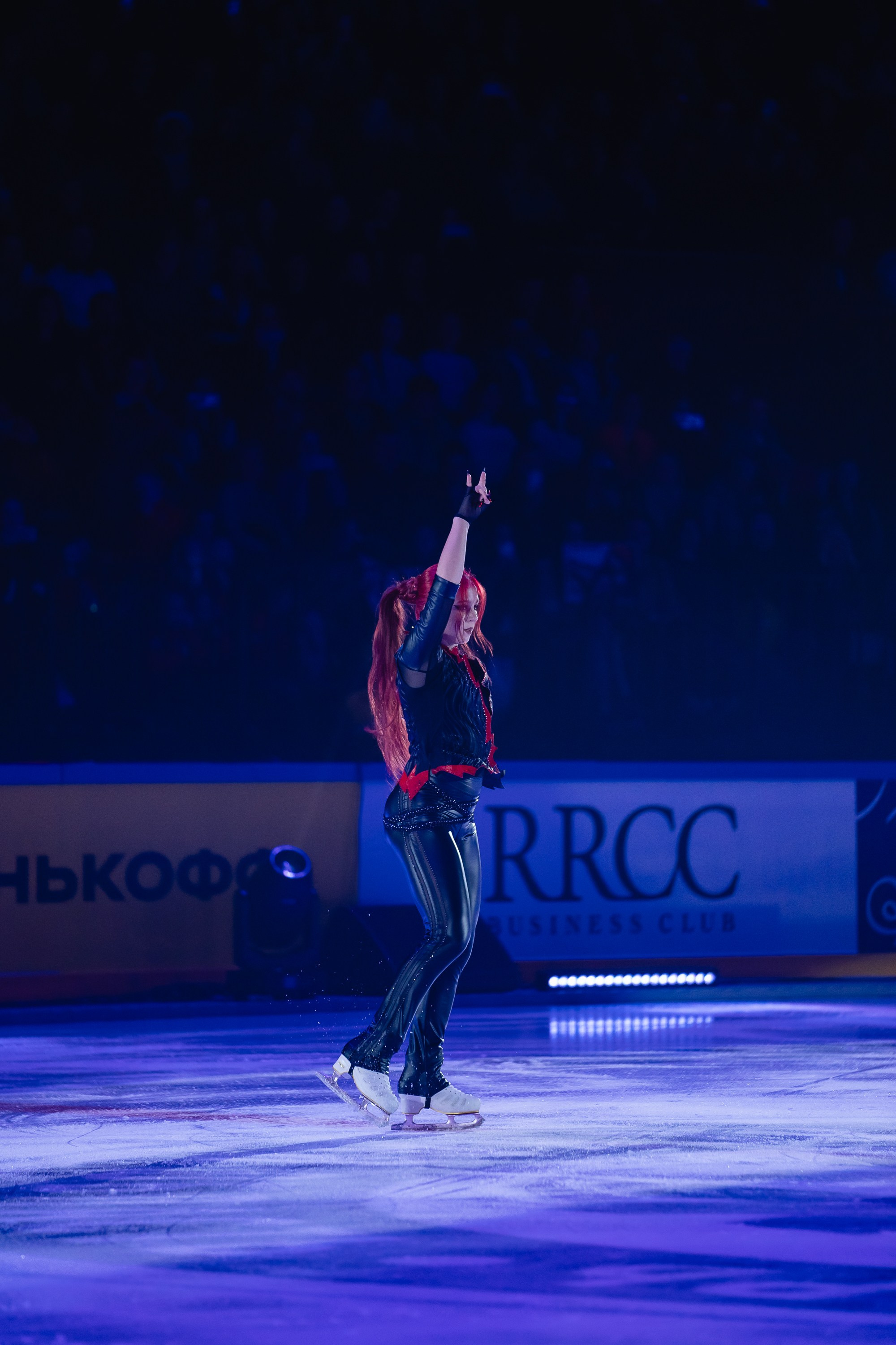 Шоу «Чемпионы на льду» в Новосибирске. Воробьева Ксения — Спортивный и танцевальный фотограф Новосибирск