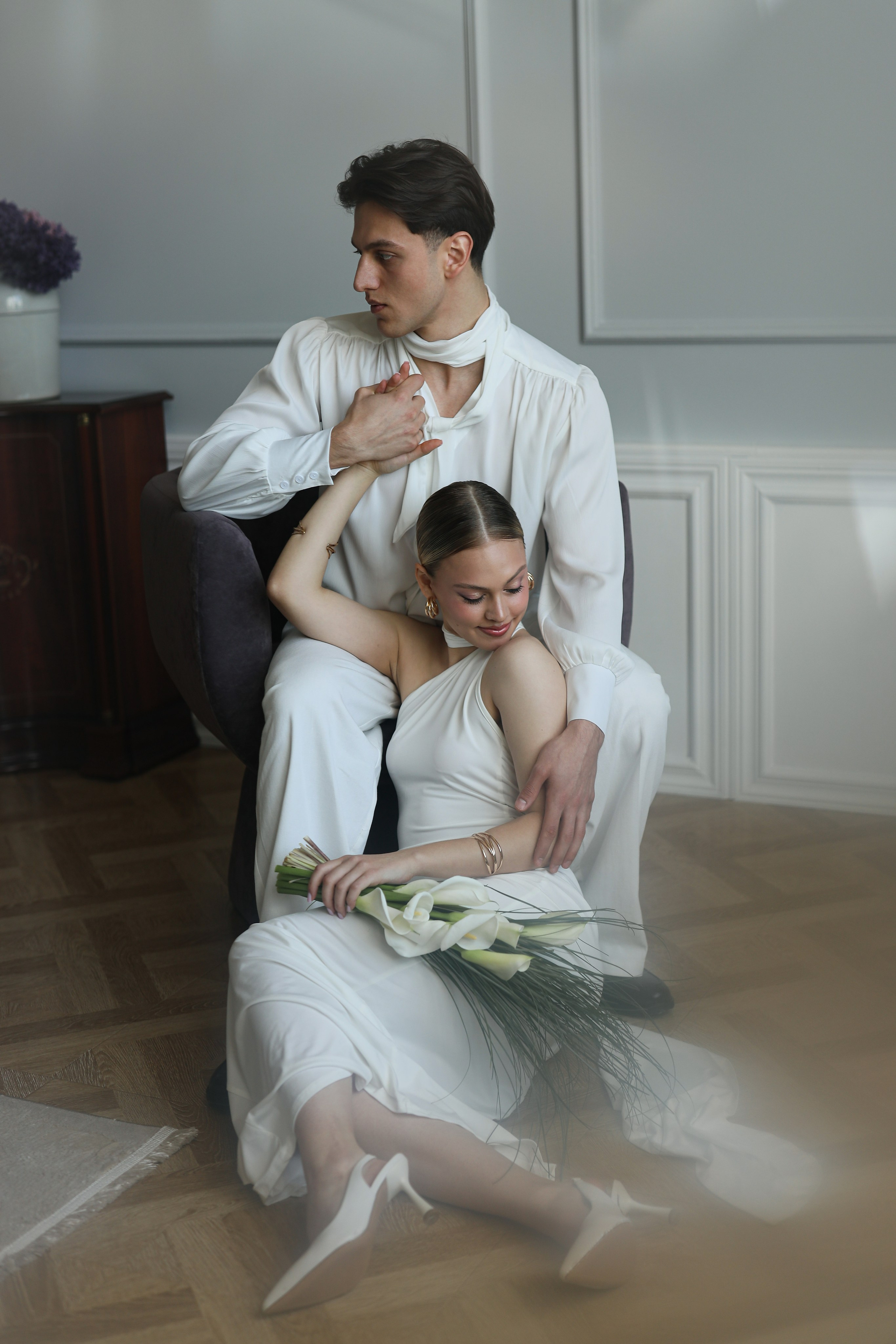 Свадебная фотосессия в студии. Свадебный и семейный фотограф в Абхазии Жанна Соснина
