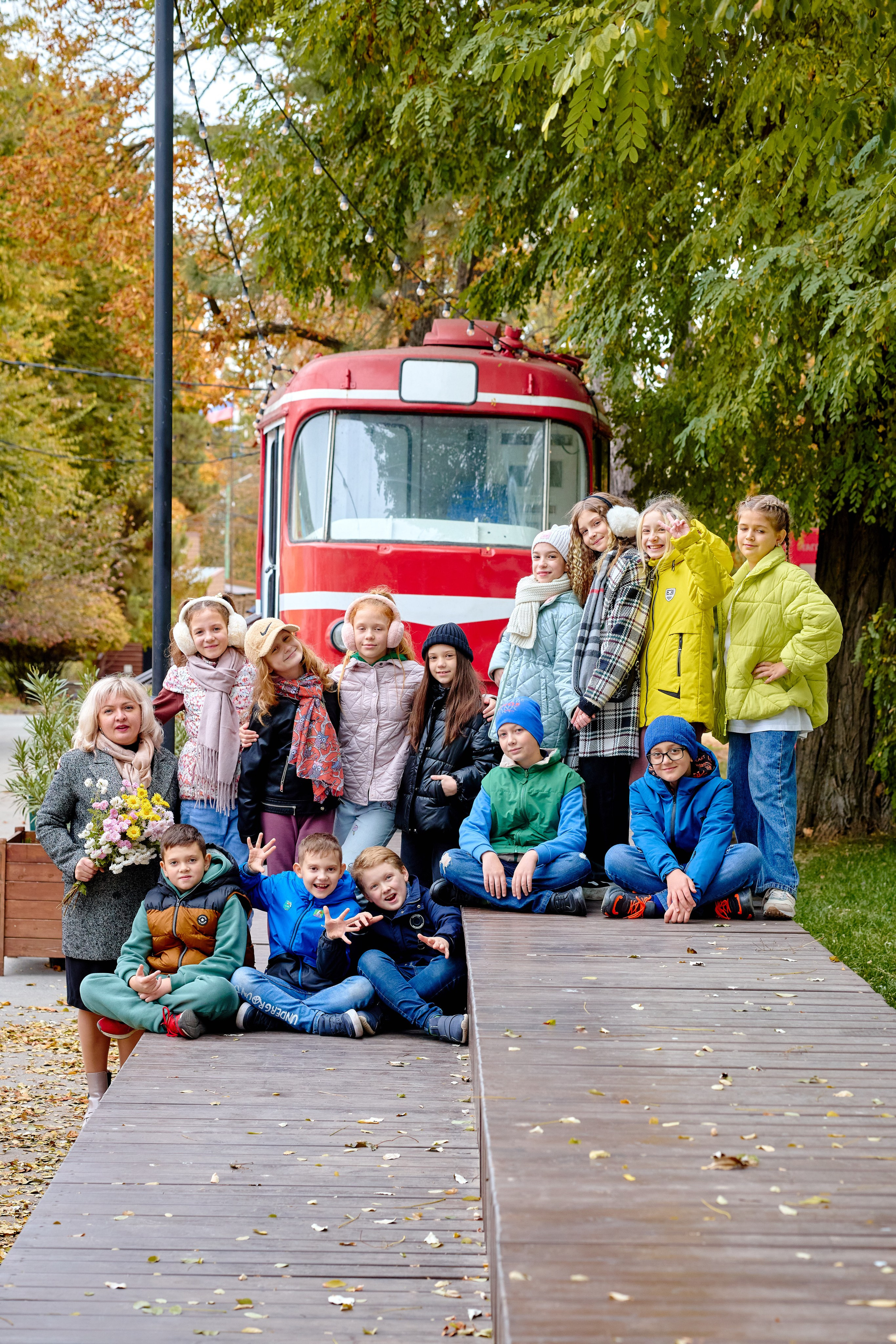Сьемка для Выпускного Альбома В Парке. Фотограф Выпускные альбомы Таганрог Сергей Коробченко