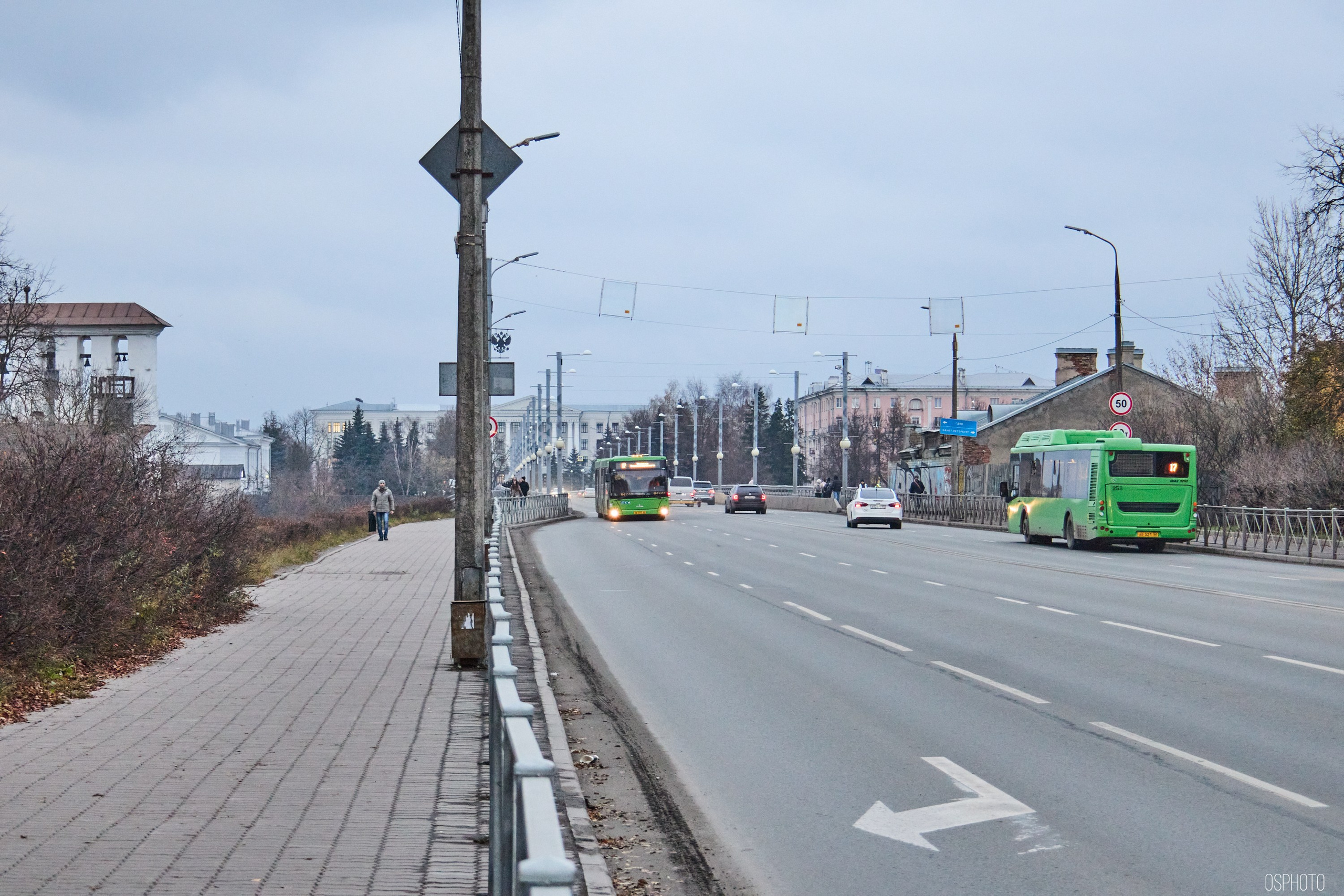 Псков. Ноябрь. Фотографъ Сергѣевъ. Поймать мгновеніе