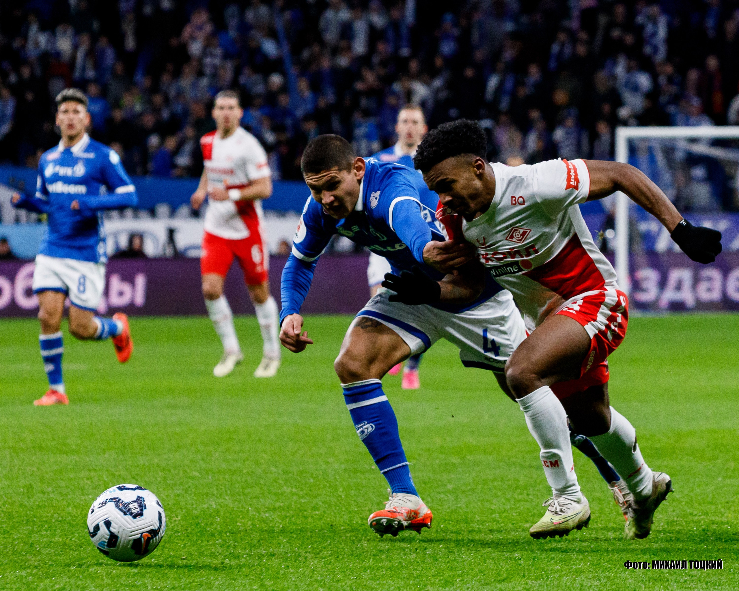 Фоторепортаж. РПЛ 28 тур. Динамо — Спартак. Михаил Тоцкий портретный и репортажный фотограф в Москве