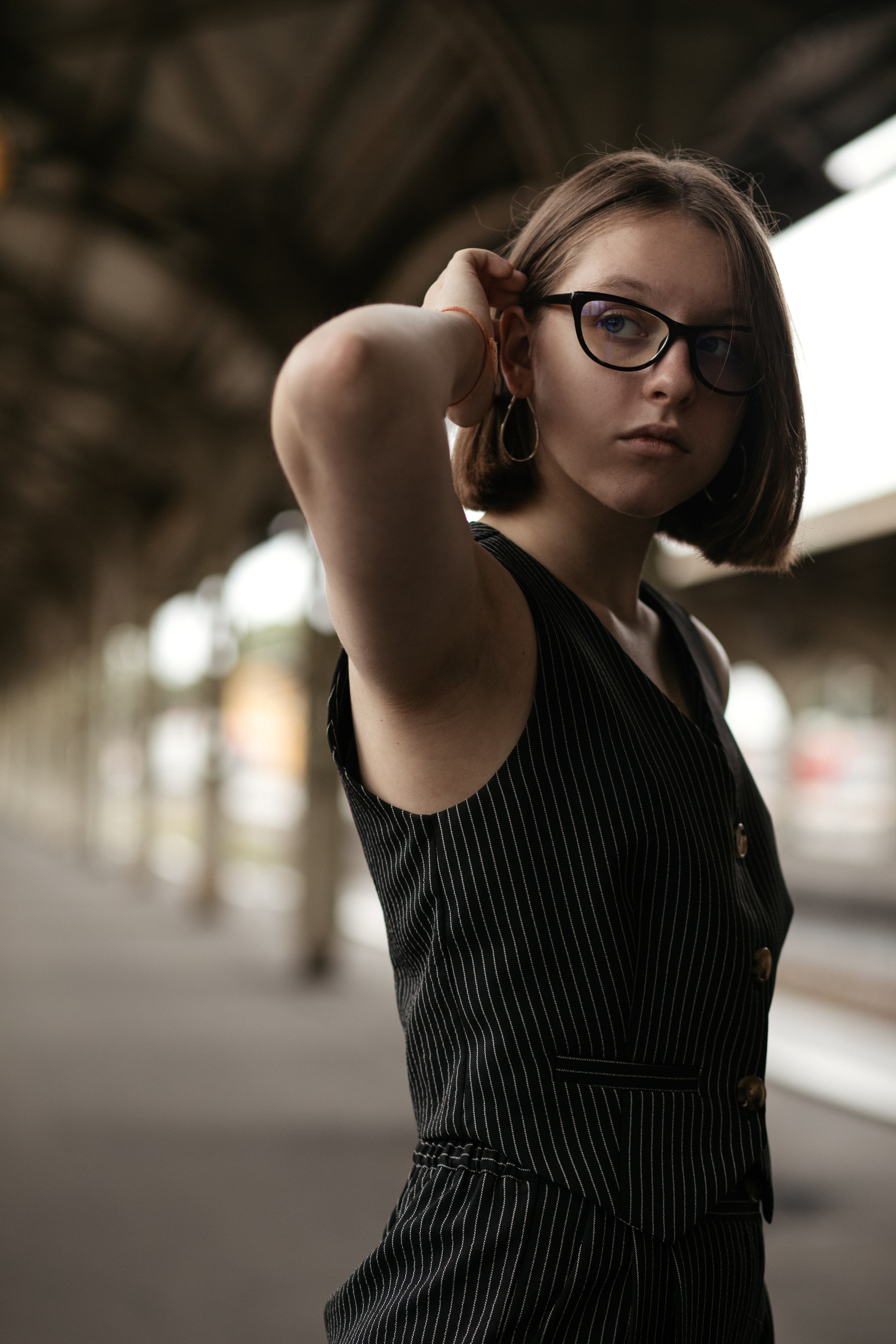 Городская фотосессия в Санкт-Петербурге. Фотограф из Санкт-Петербурга Оксана Валковая. Женский портрет. Портрет