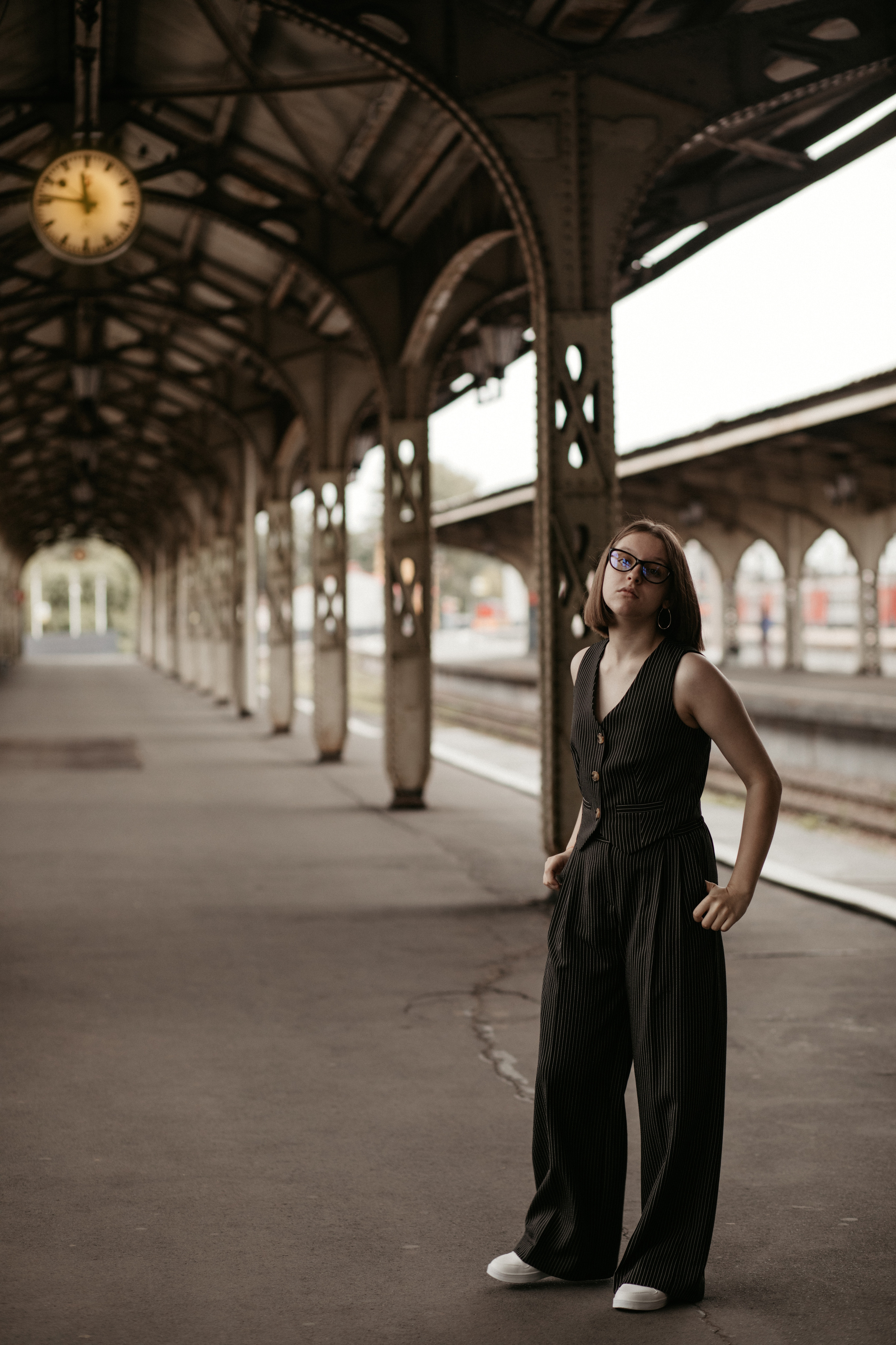 Городская фотосессия в Санкт-Петербурге. Фотограф из Санкт-Петербурга Оксана Валковая. Женский портрет. Портрет