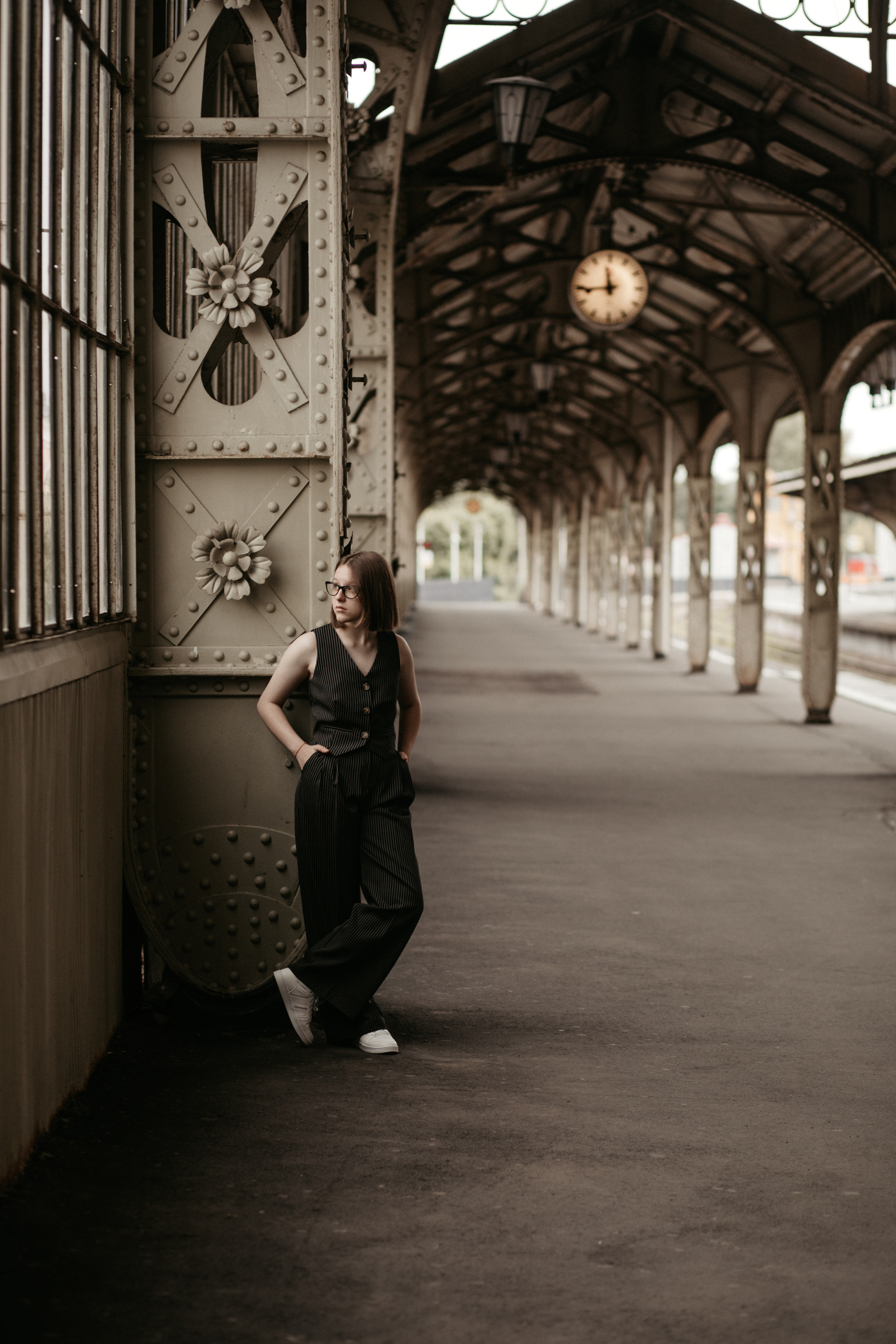 Городская фотосессия в Санкт-Петербурге. Фотограф из Санкт-Петербурга Оксана Валковая. Женский портрет. Портрет