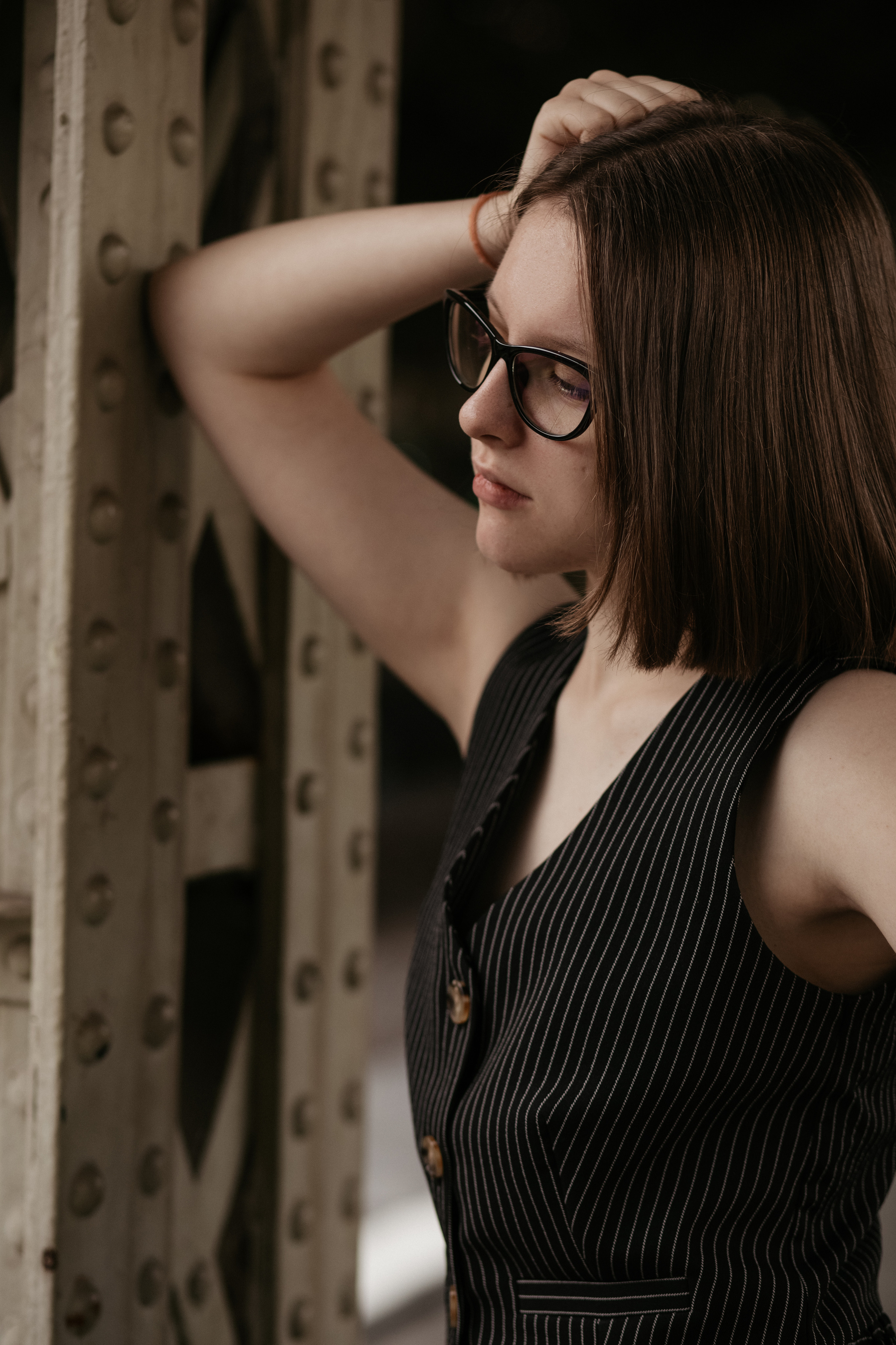 Городская фотосессия в Санкт-Петербурге. Фотограф из Санкт-Петербурга Оксана Валковая. Женский портрет. Портрет