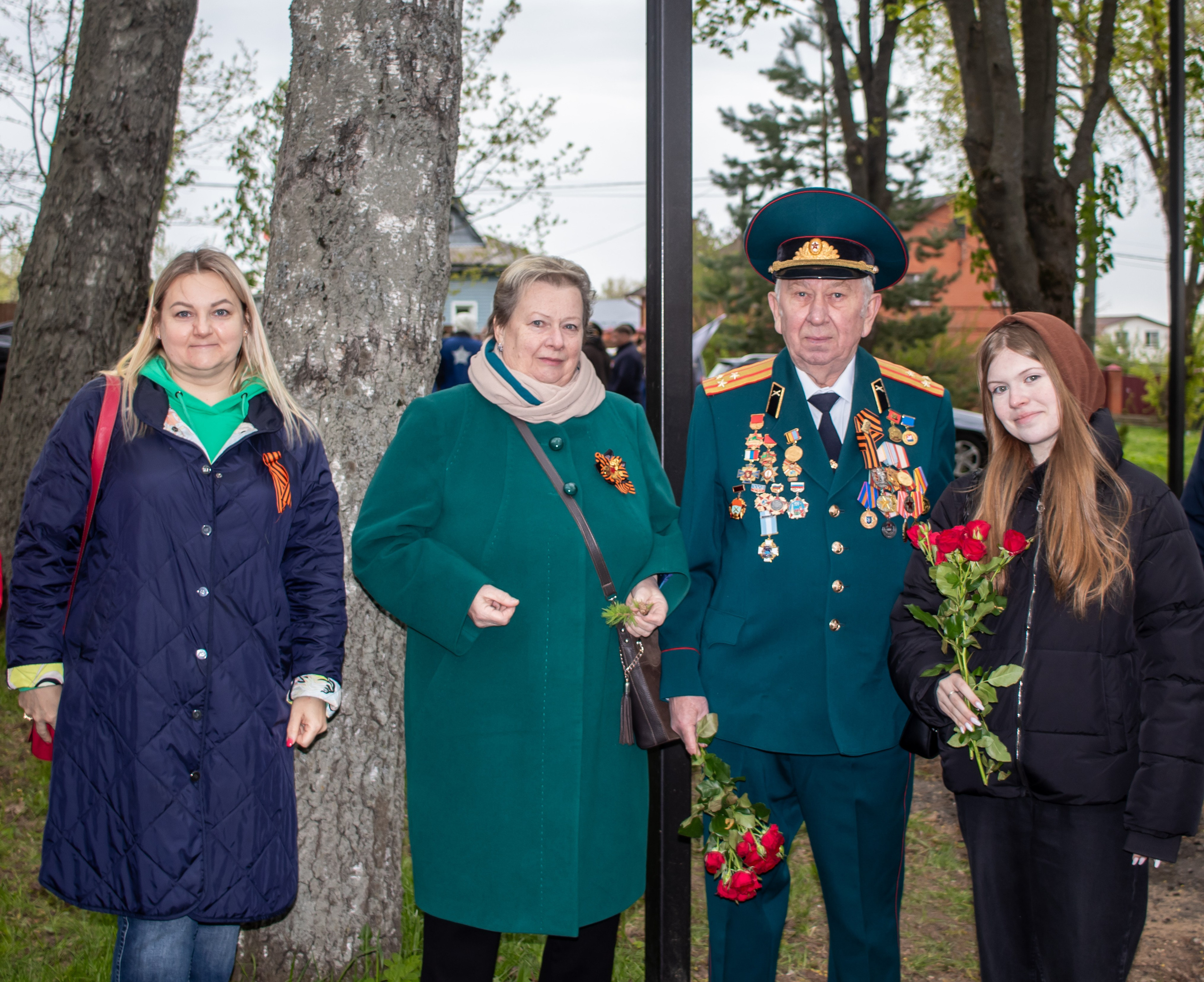 9 мая село Волдынское Дмитровский район торжественное мероприятие в честь дня победы