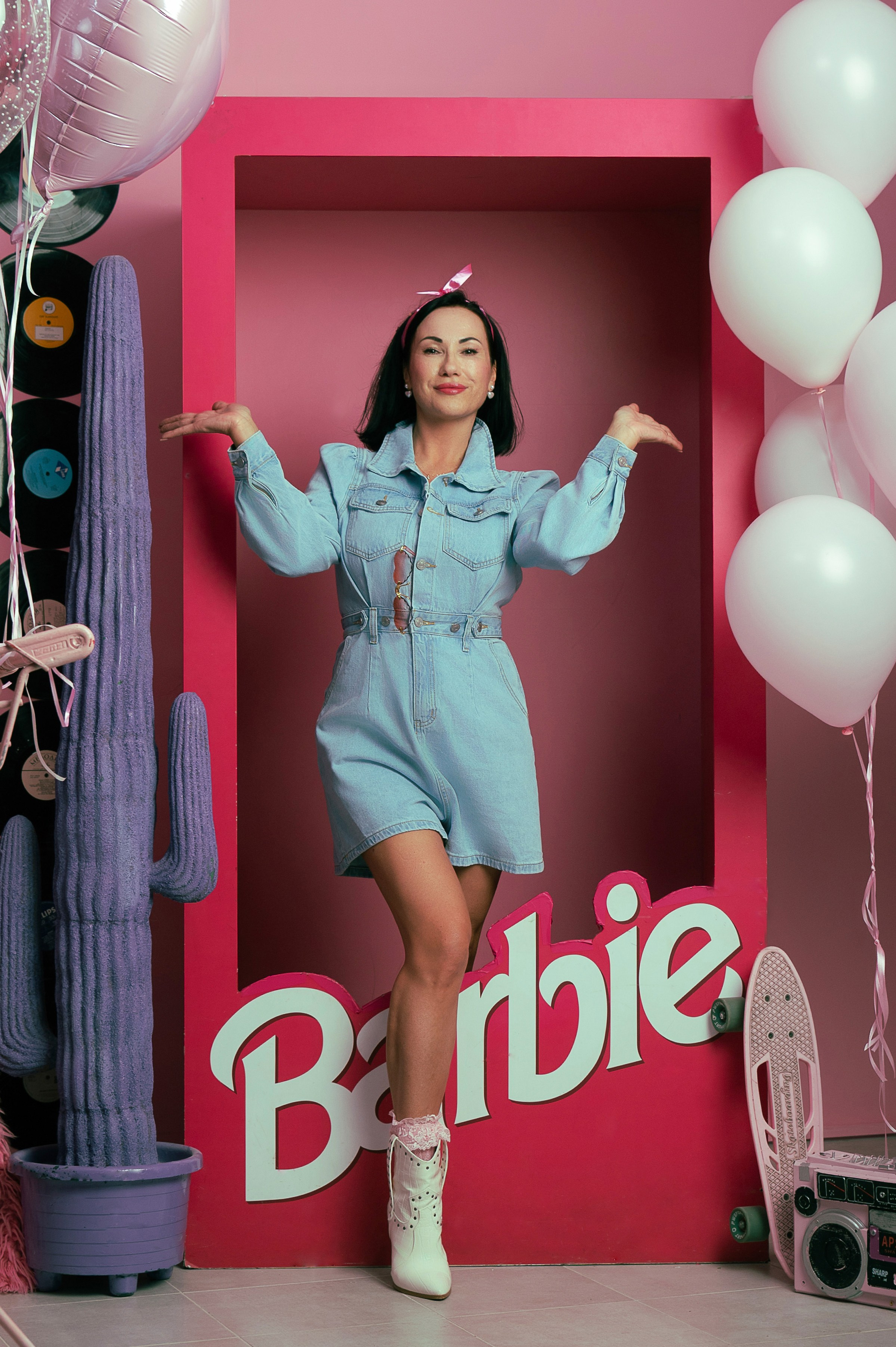 Розового не бывает много! Девичник для девченок в стиле Барби. Школьный фотограф в Москве