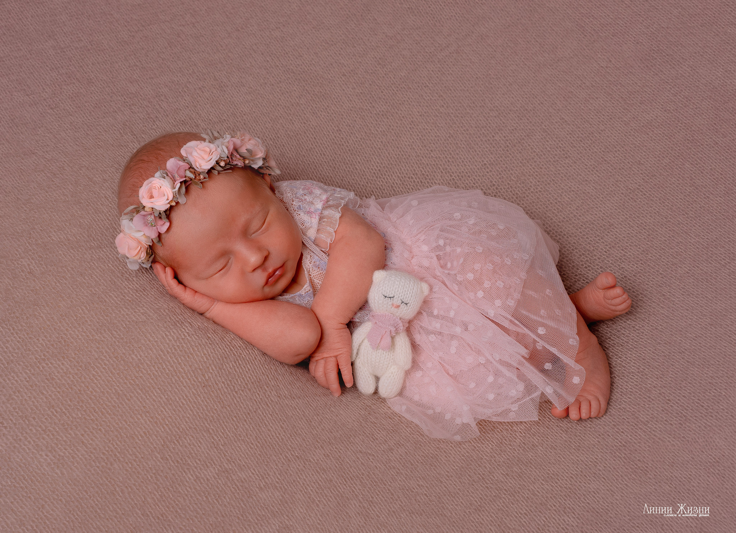 Кира 6 дней. Фотограф новорожденных в Нижнем Новгороде Сергеева Оксана